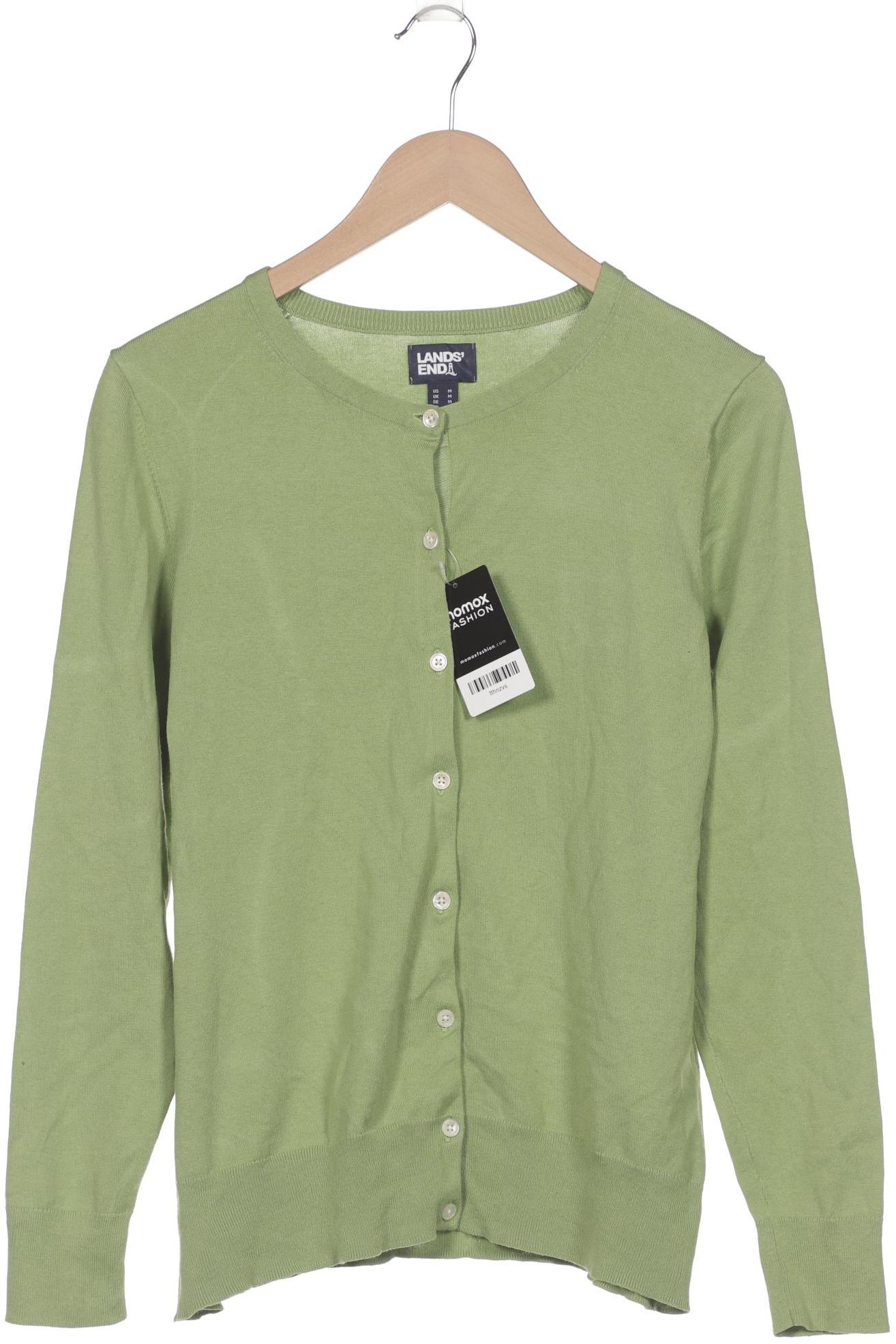 

Lands End Damen Strickjacke, grün, Gr. 38