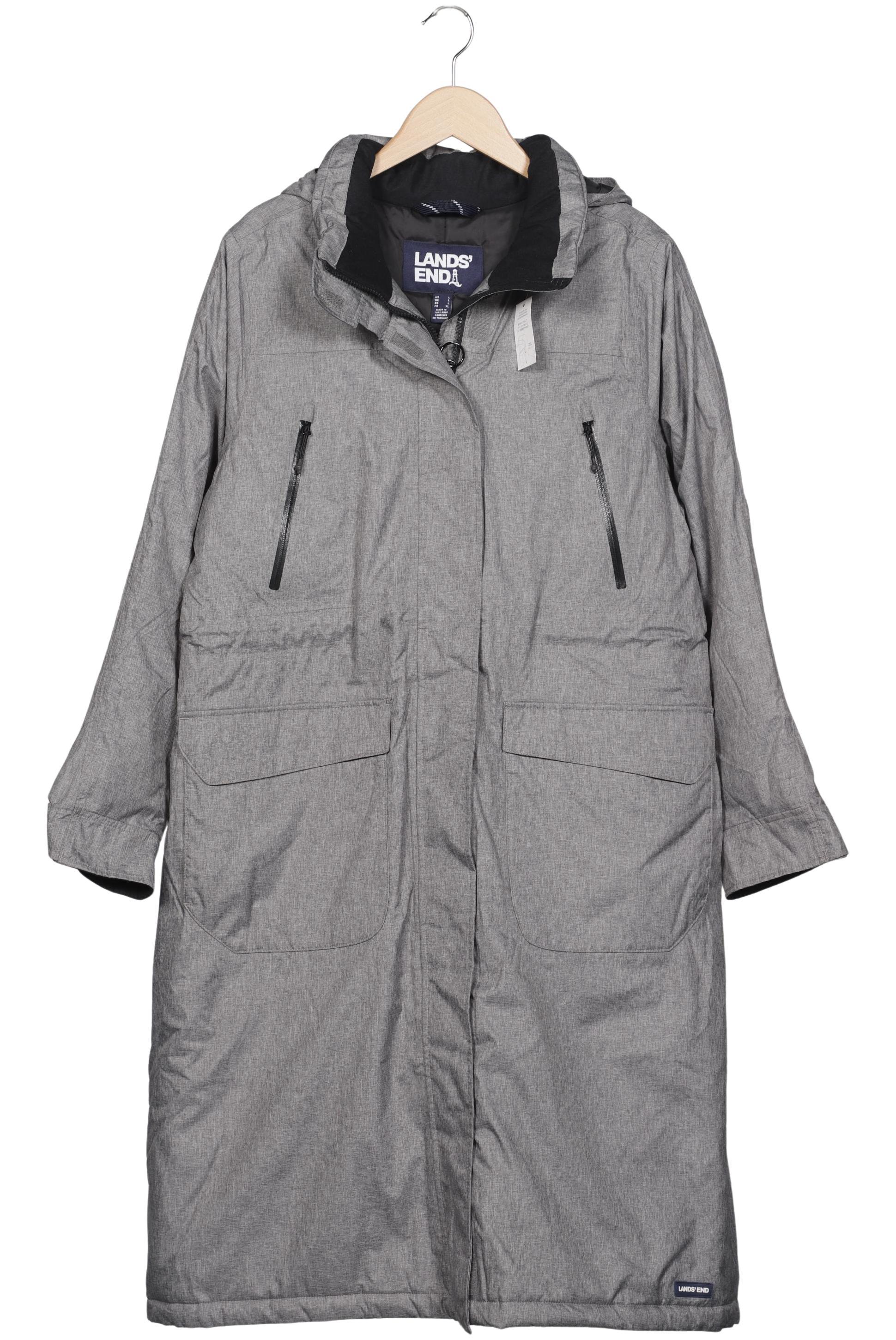 

Lands End Damen Mantel, grau, Gr. 42