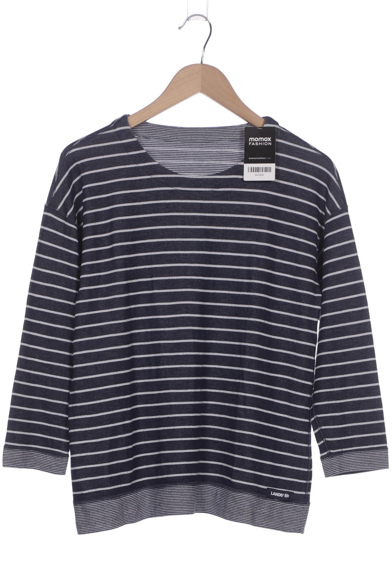

Lands End Damen Langarmshirt, marineblau, Gr. 42