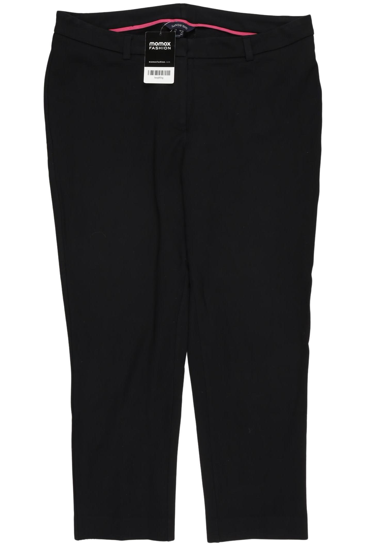 

Lands End Damen Stoffhose, schwarz, Gr. 42