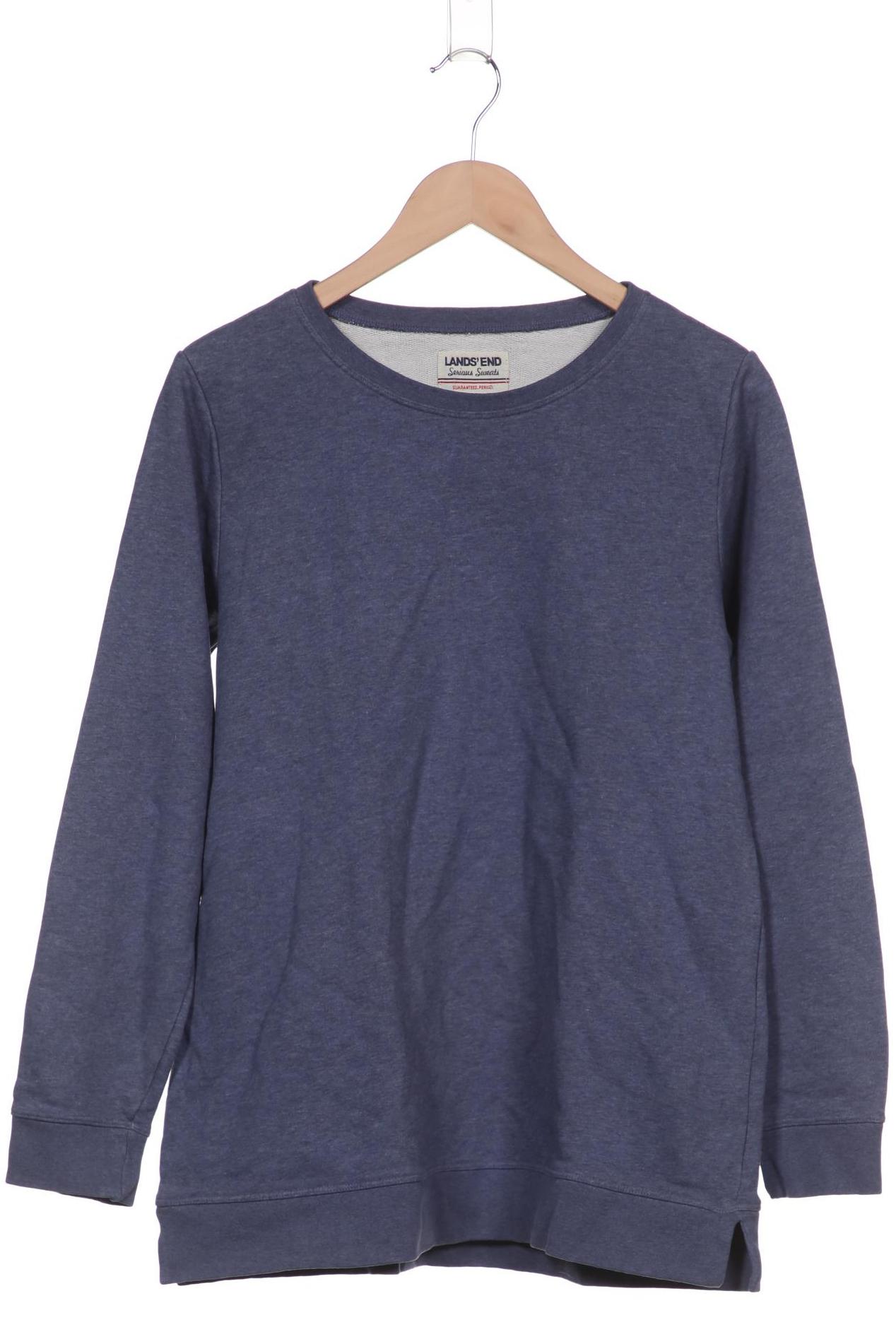 

Lands End Damen Sweatshirt, blau