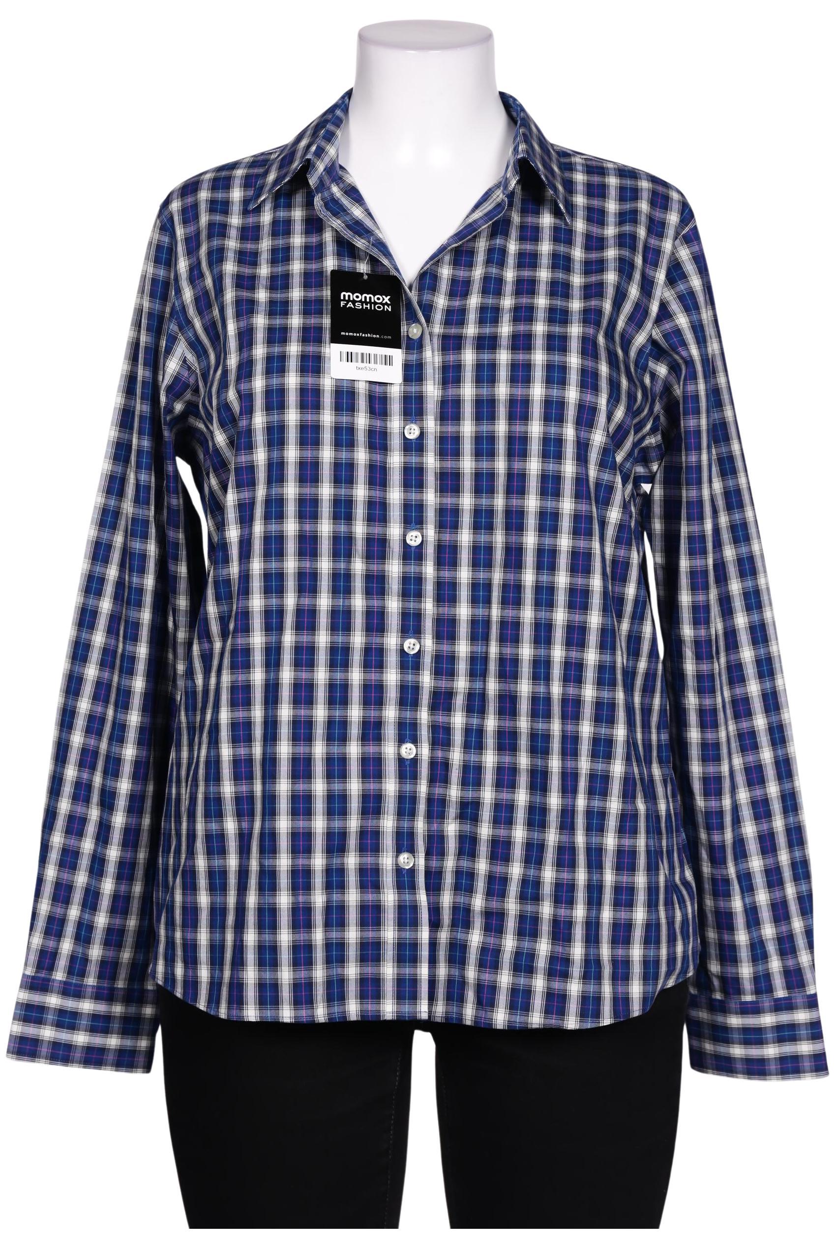 

Lands End Damen Bluse, blau, Gr. 46
