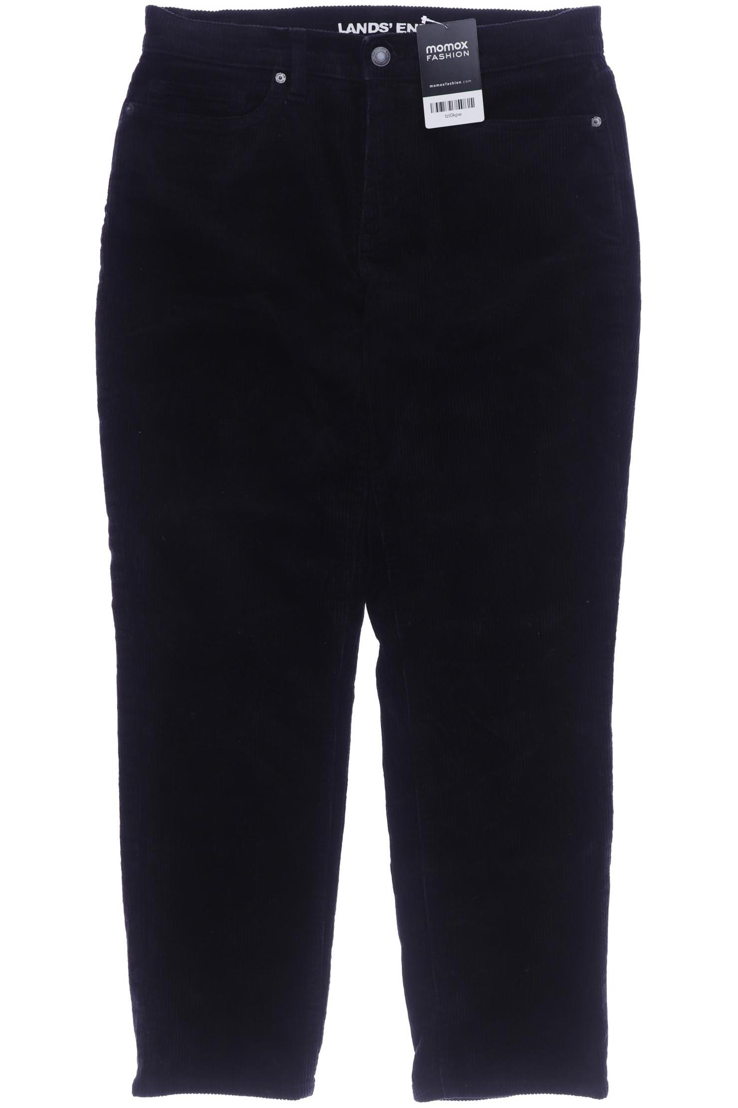 

Lands End Damen Stoffhose, schwarz, Gr. 36