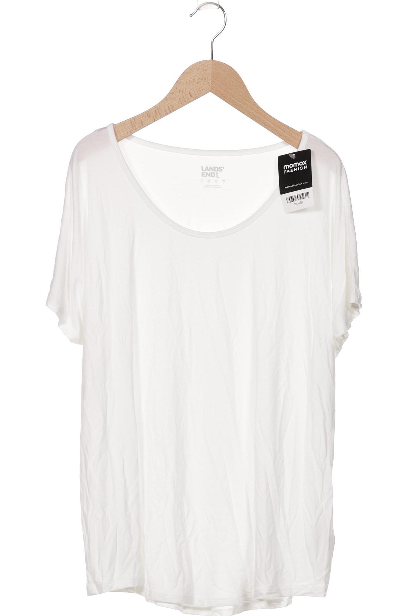 

Lands End Damen T-Shirt, weiß, Gr. 38
