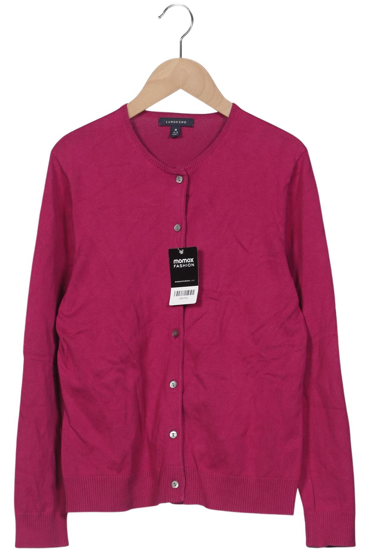 

Lands End Damen Strickjacke, pink, Gr. 38