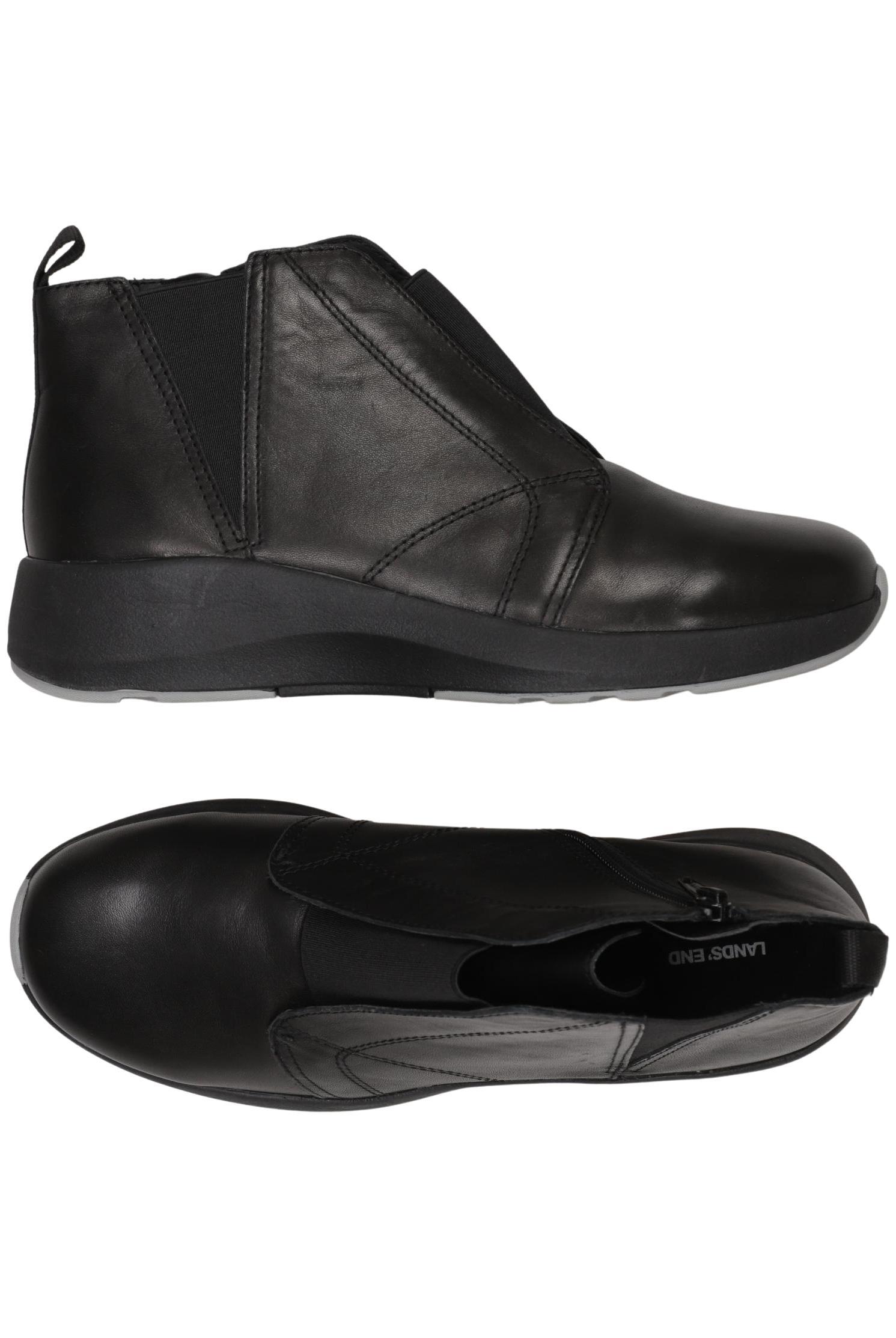 

Lands End Damen Stiefelette, schwarz, Gr. 38.5