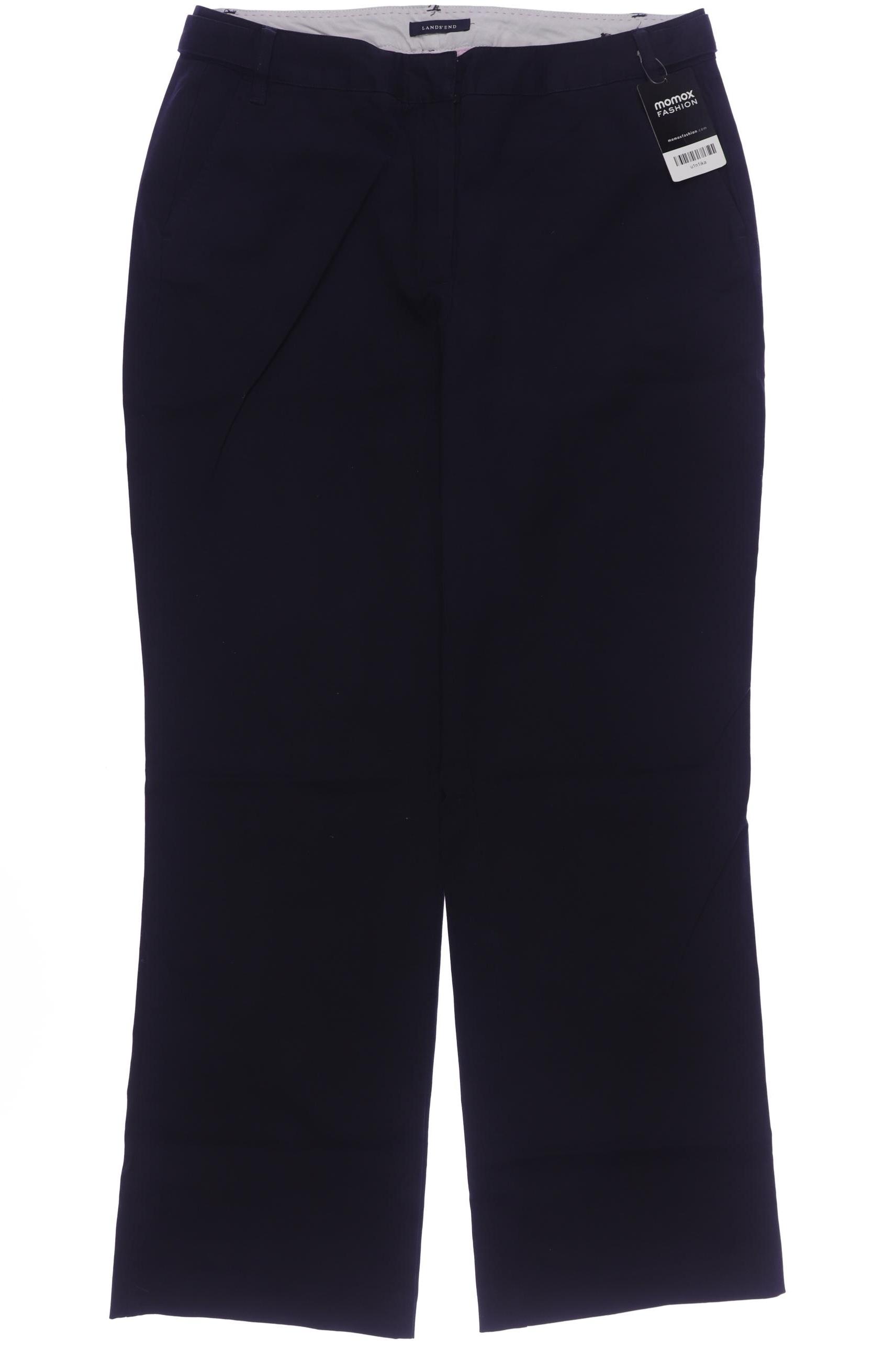 

Lands End Damen Stoffhose, marineblau, Gr. 14