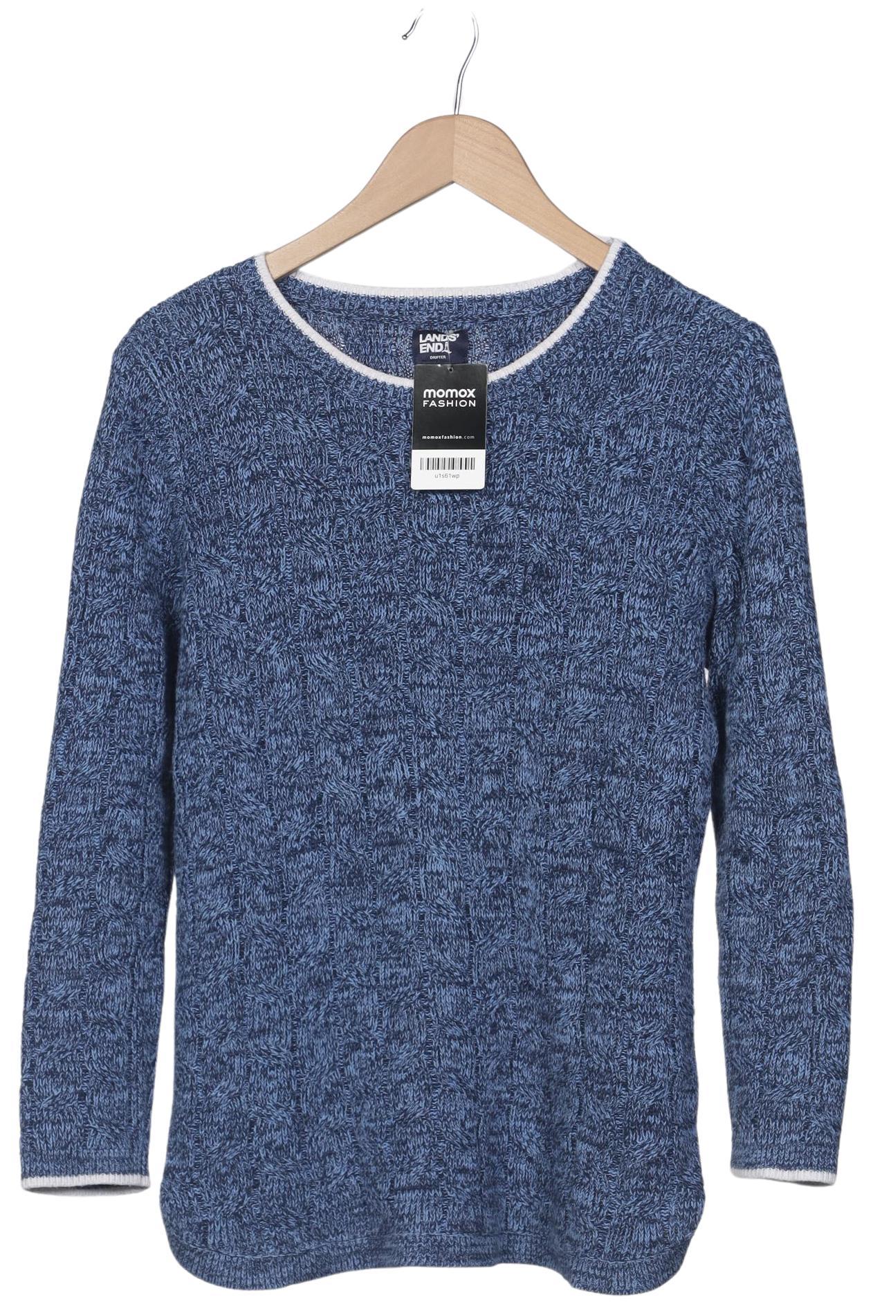 

Lands End Damen Pullover, blau, Gr. 38