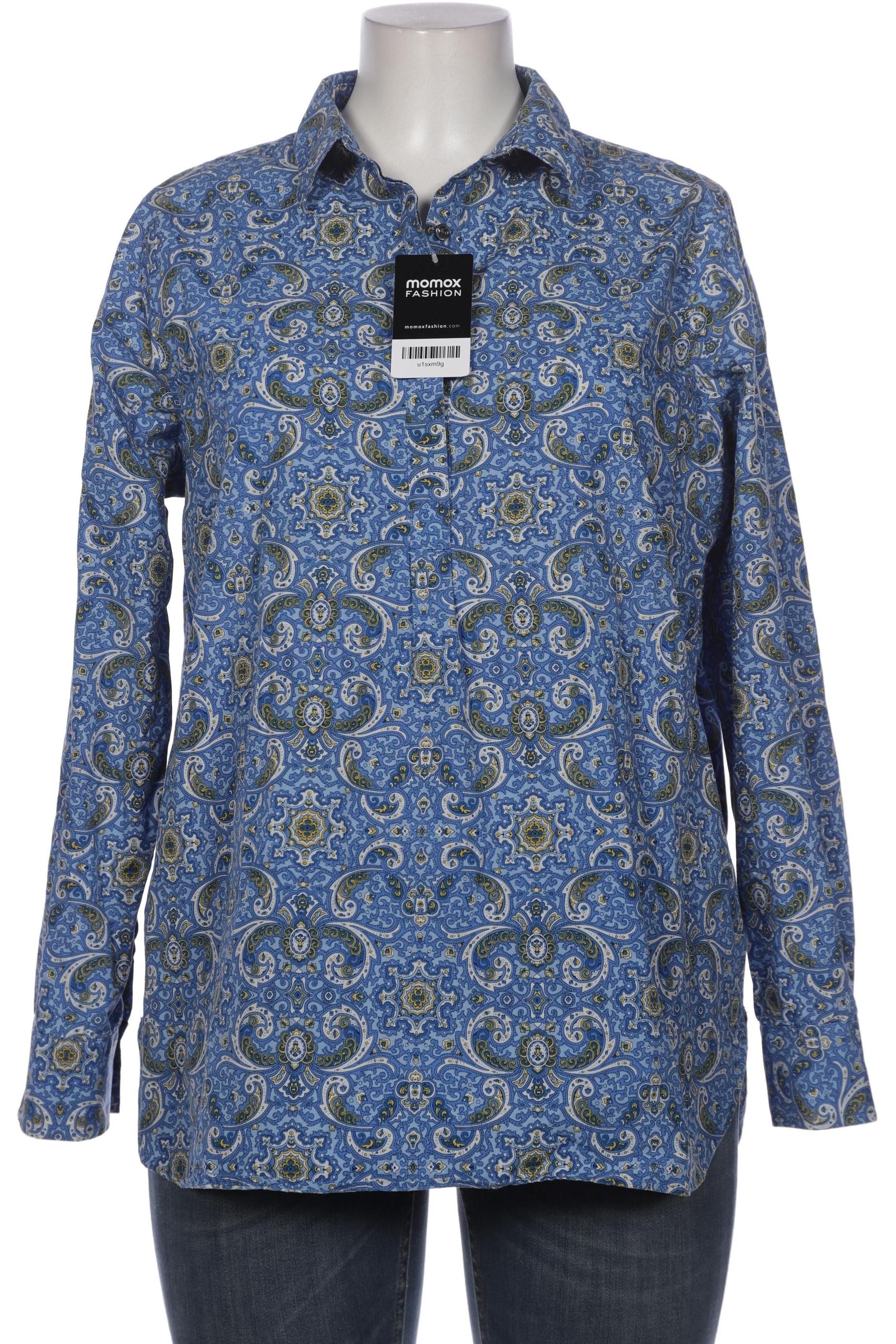 

Lands End Damen Bluse, blau, Gr. 46