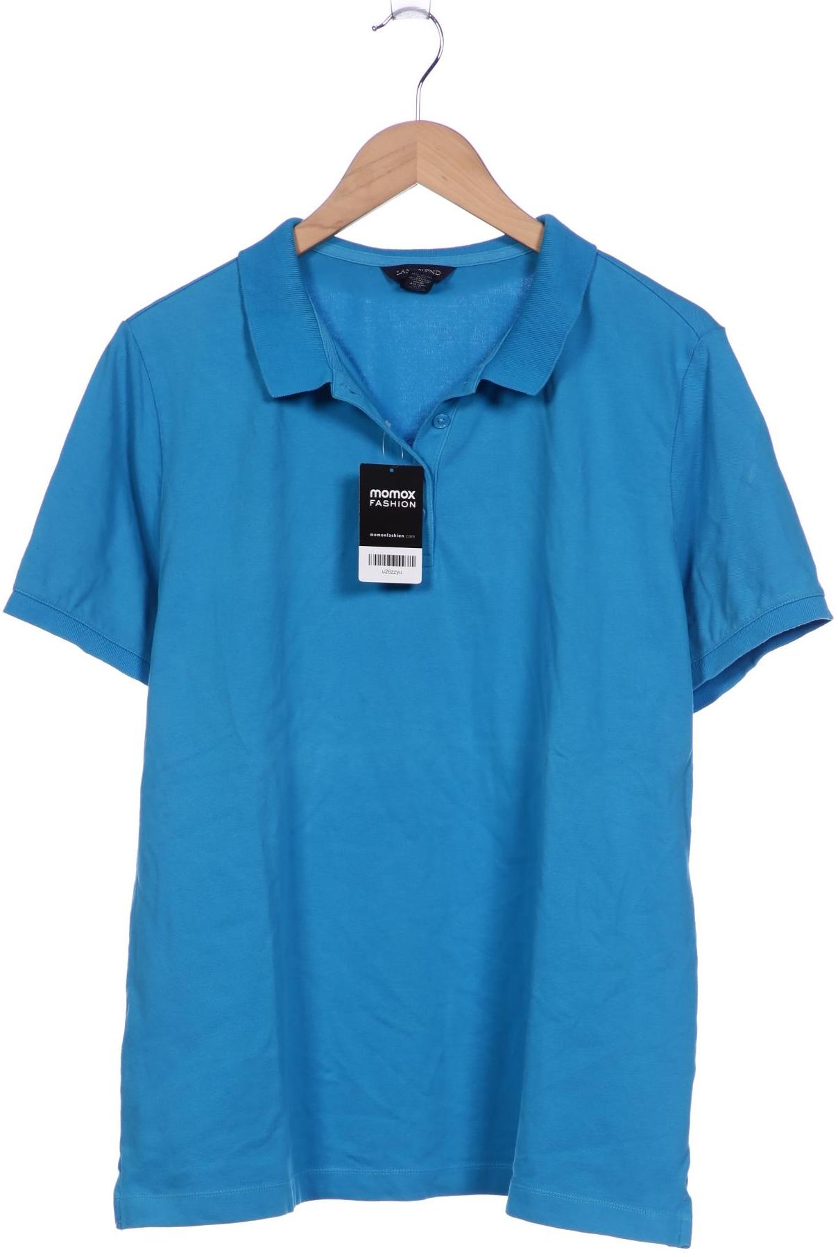 

Lands End Damen Poloshirt, blau, Gr. 44