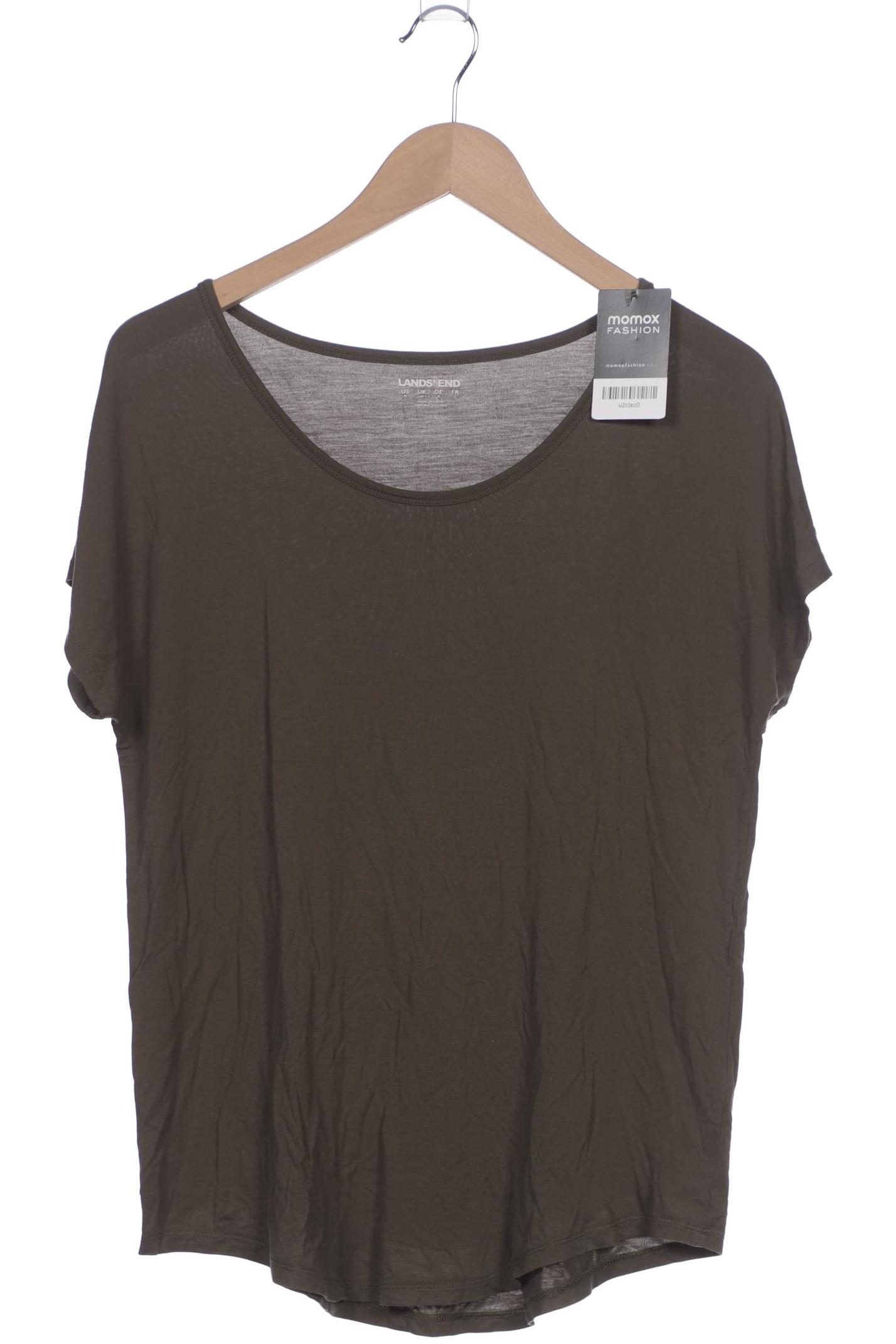 

Lands End Damen T-Shirt, grün, Gr. 38