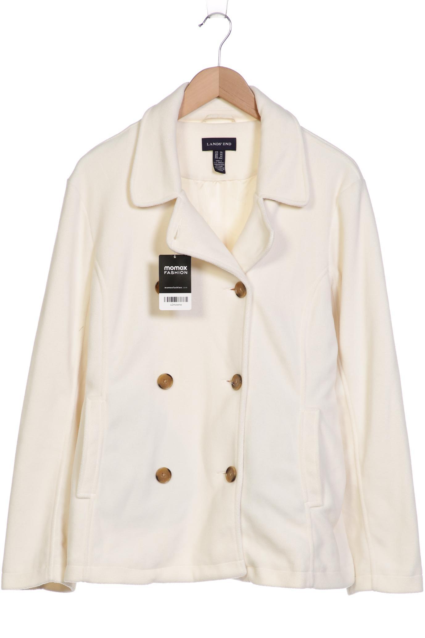 

Lands End Damen Jacke, weiß, Gr. 44