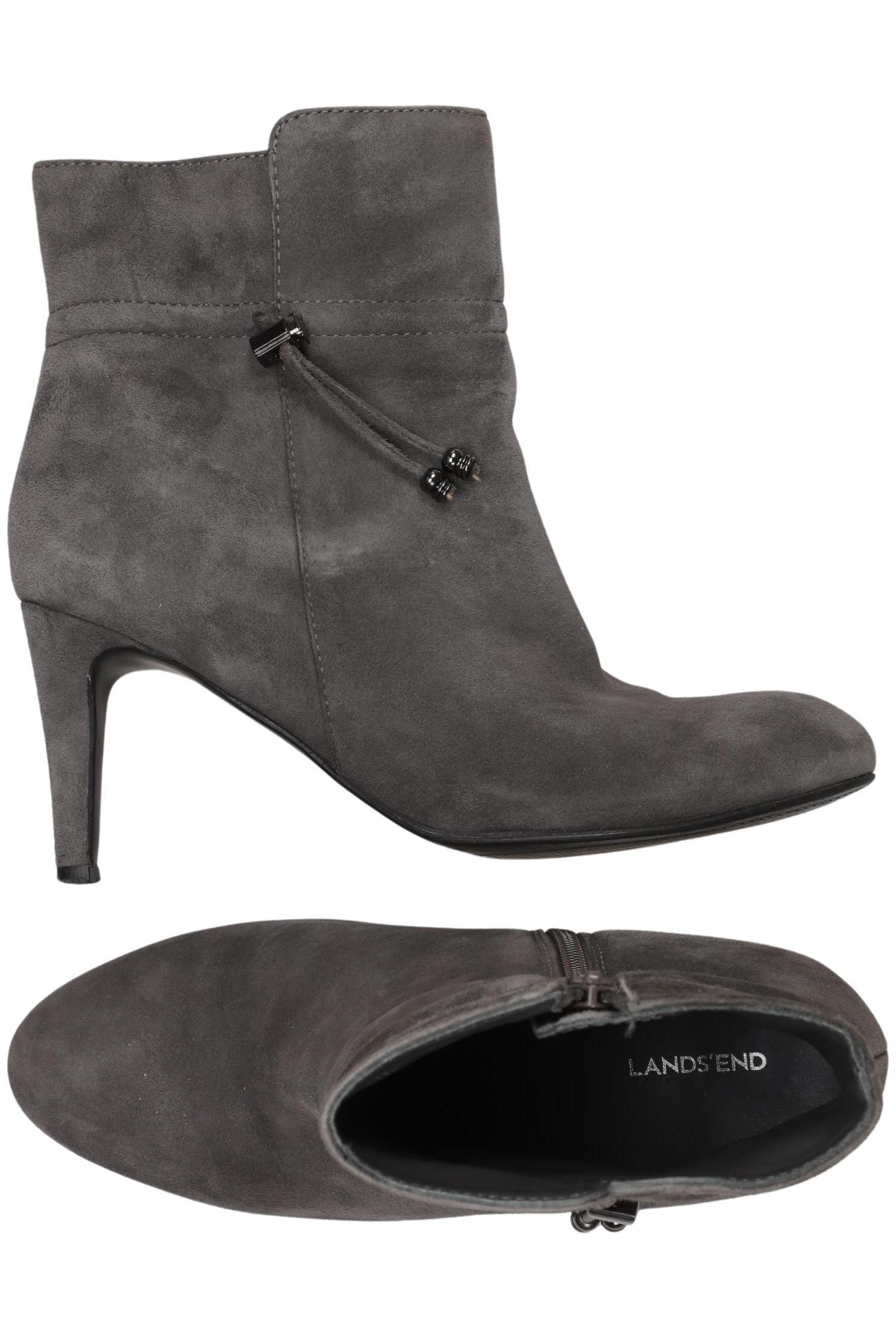 

Lands End Damen Stiefelette, grau, Gr. 39