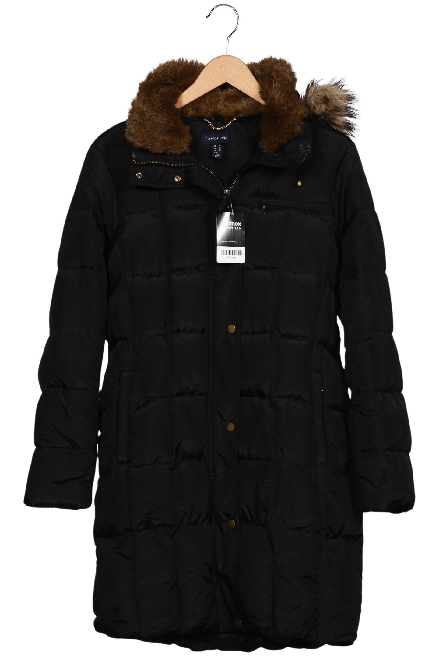 

Lands End Damen Mantel, schwarz, Gr. 64