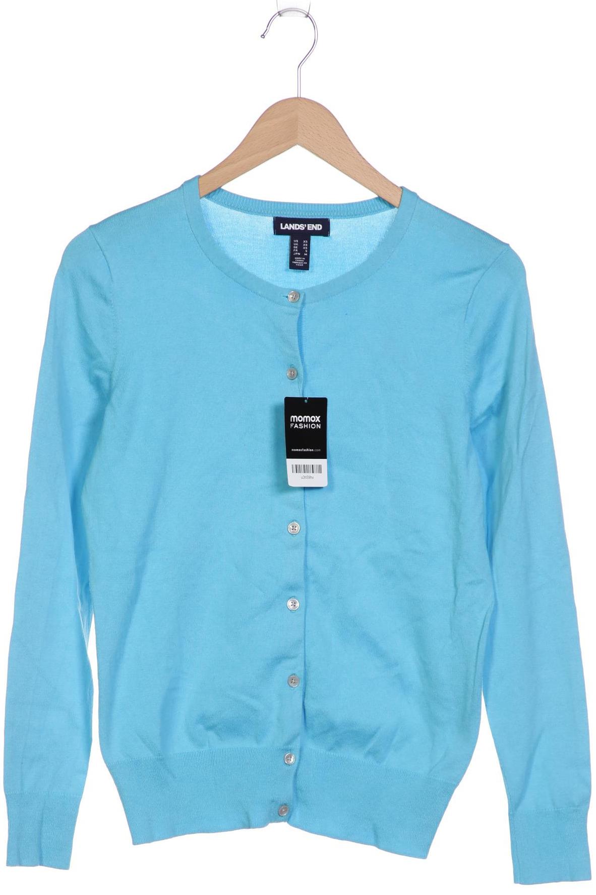 

Lands´End Damen Strickjacke, blau
