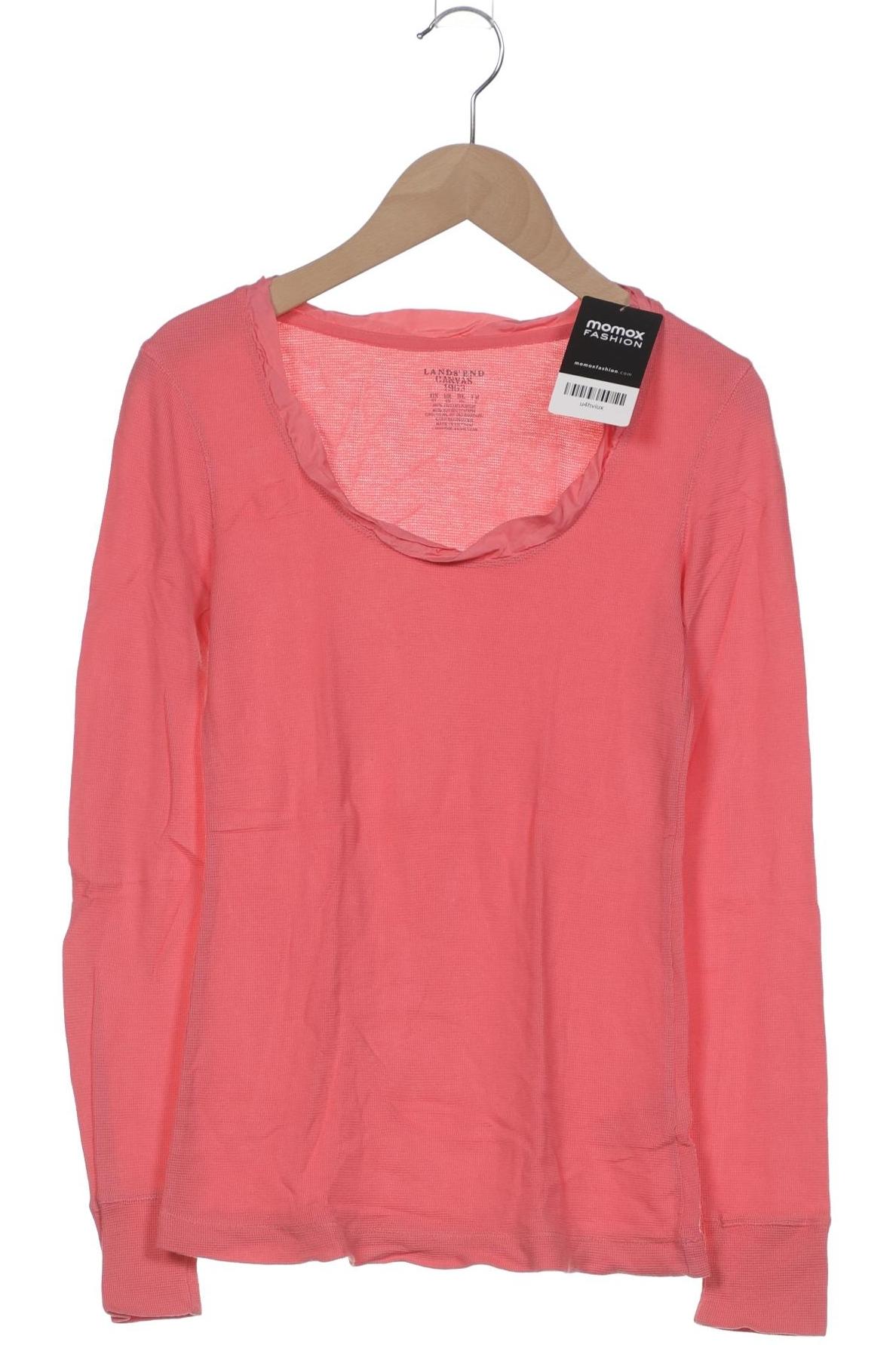 

Lands End Damen Langarmshirt, pink, Gr. 34