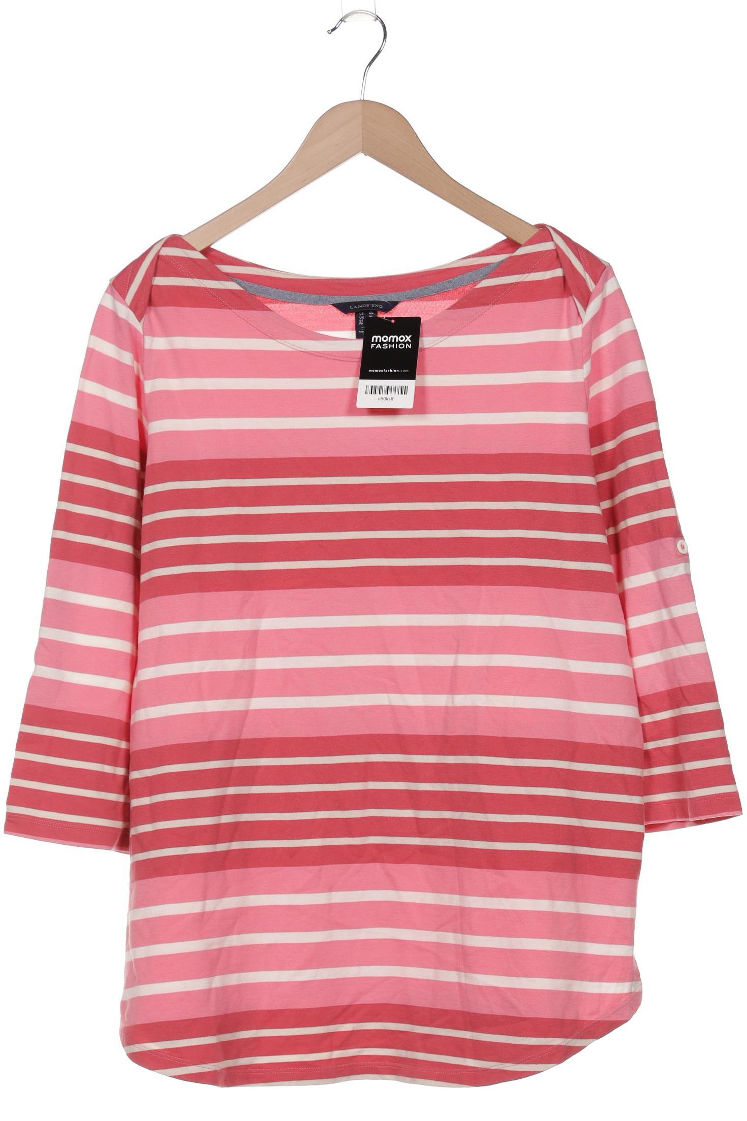 

Lands End Damen Langarmshirt, pink, Gr. 44