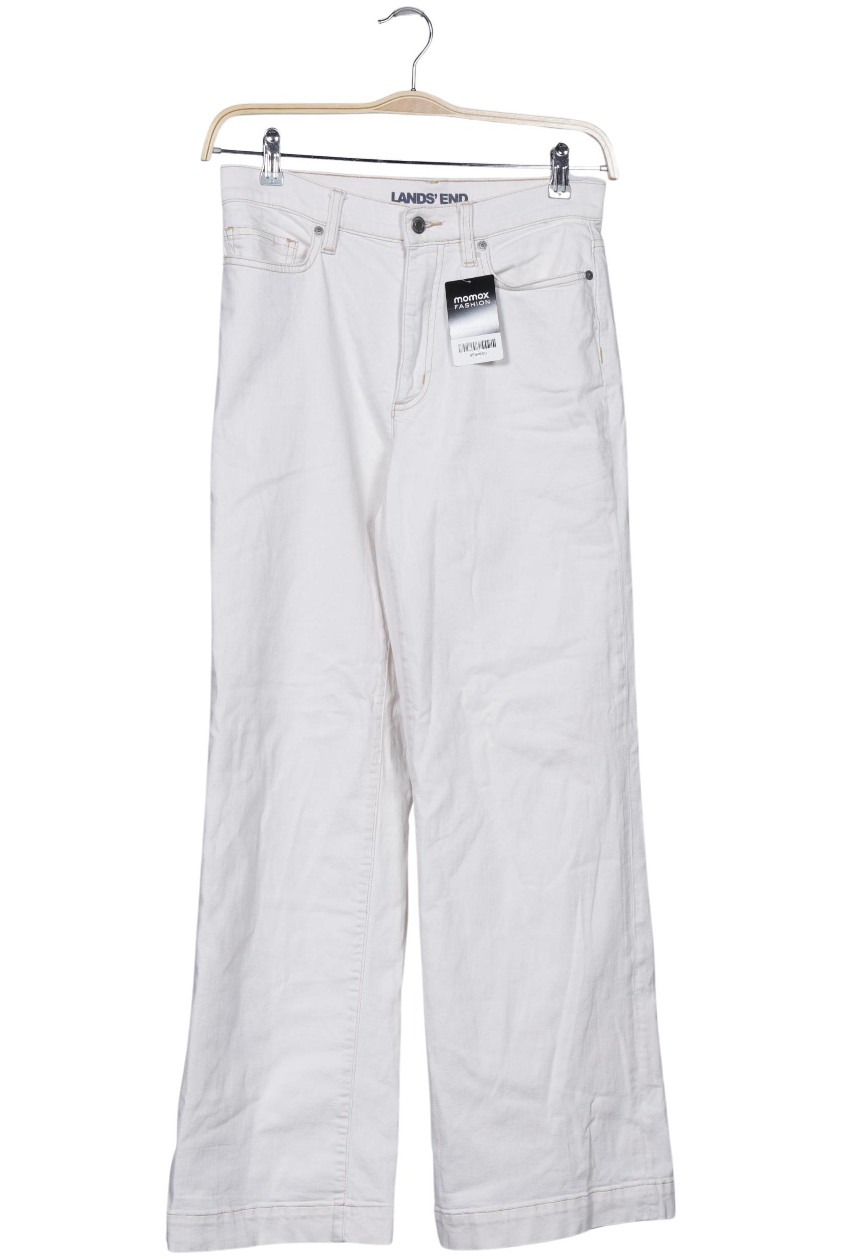 

Lands End Damen Stoffhose, weiß, Gr. 36