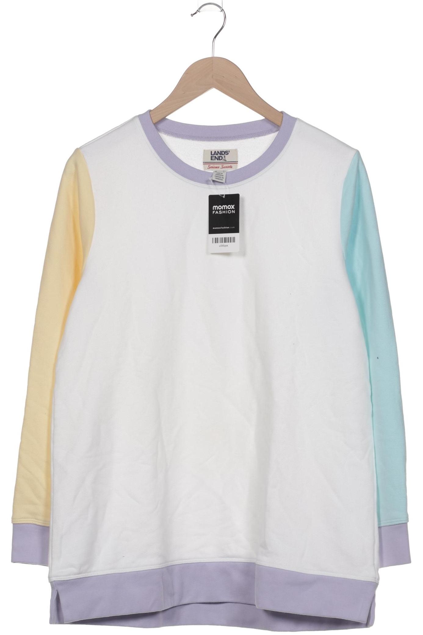 

Lands End Damen Sweatshirt, weiß, Gr. 38