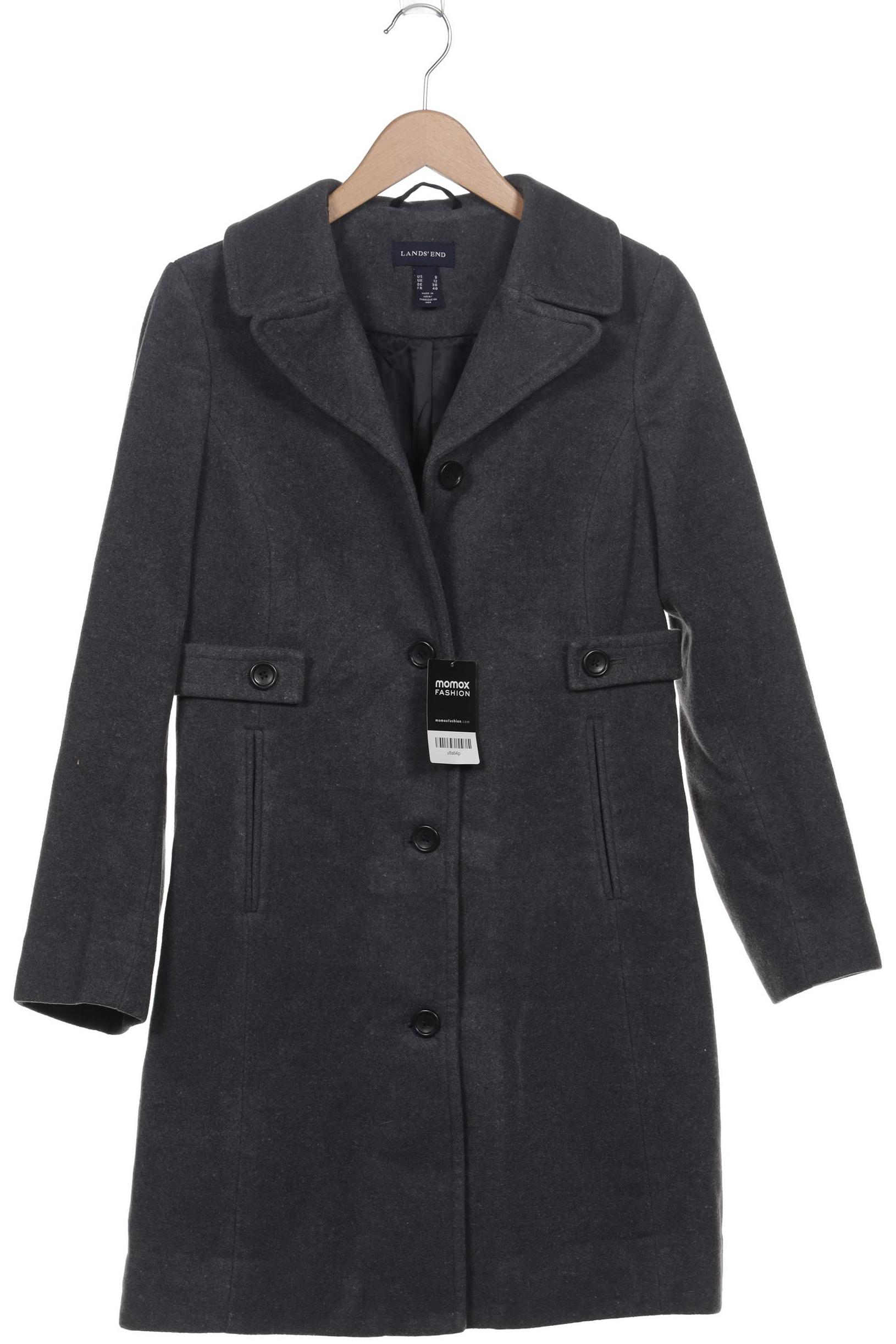 

Lands End Damen Mantel, grau, Gr. 38