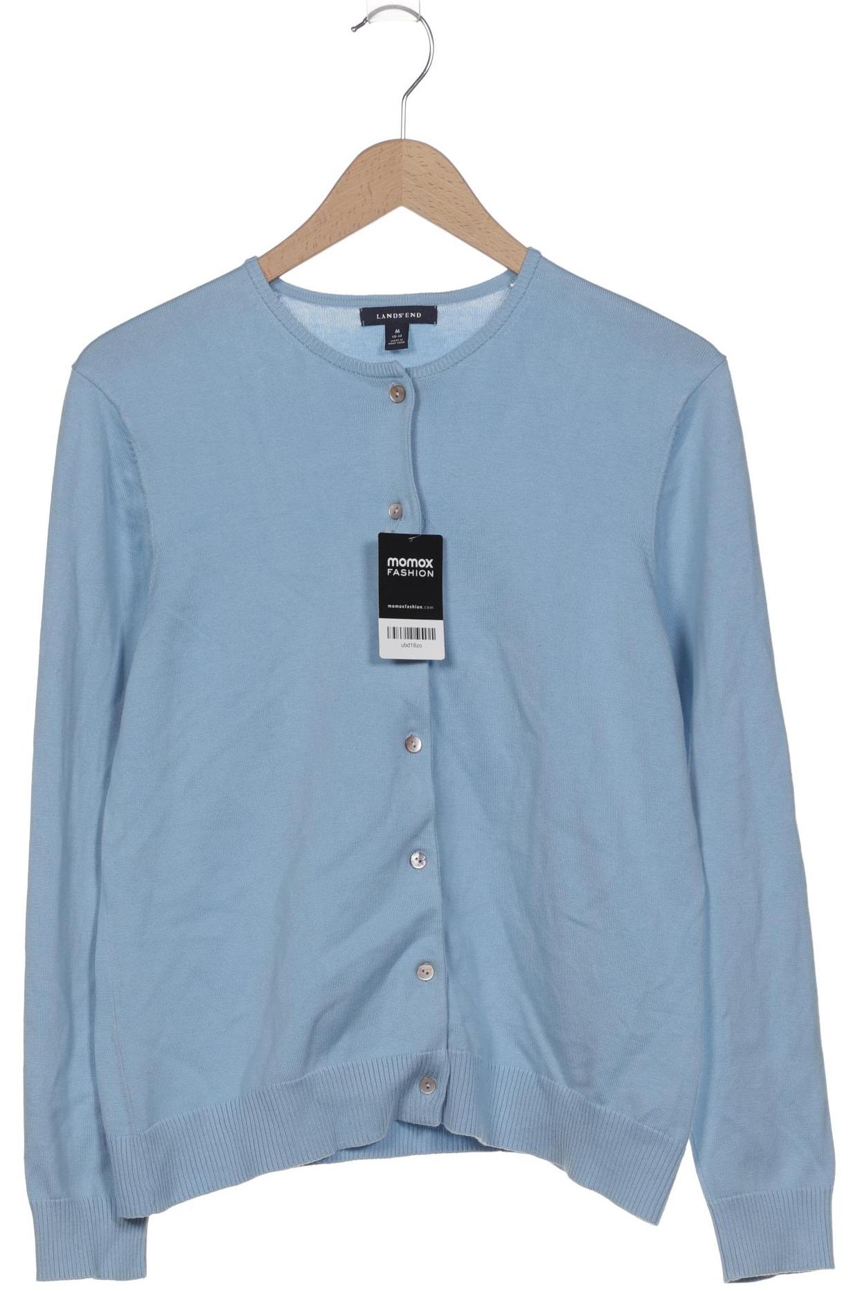 

Lands End Damen Strickjacke, hellblau, Gr. 38