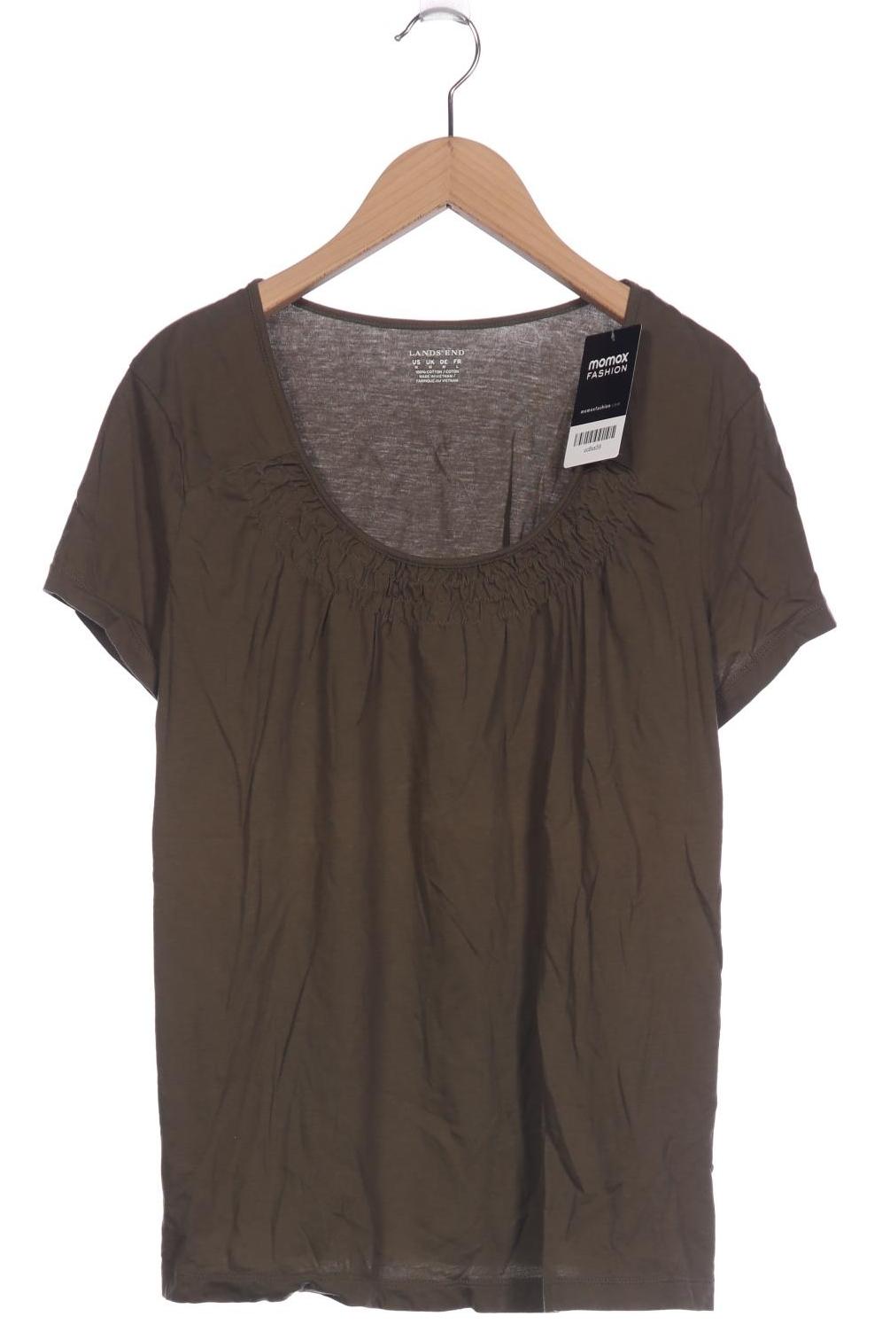 

Lands End Damen T-Shirt, grün, Gr. 38