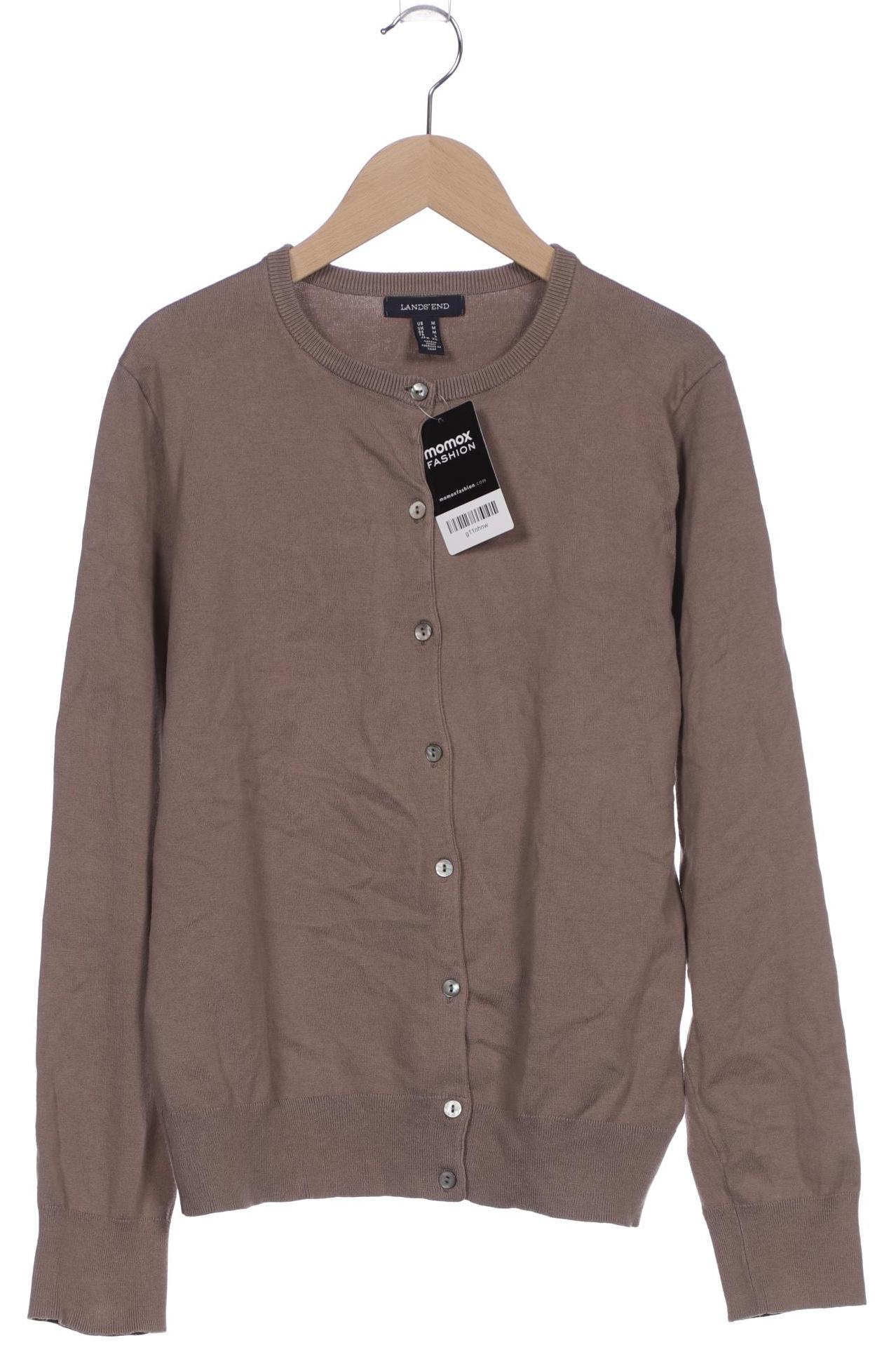 

Lands End Damen Strickjacke, braun, Gr. 38
