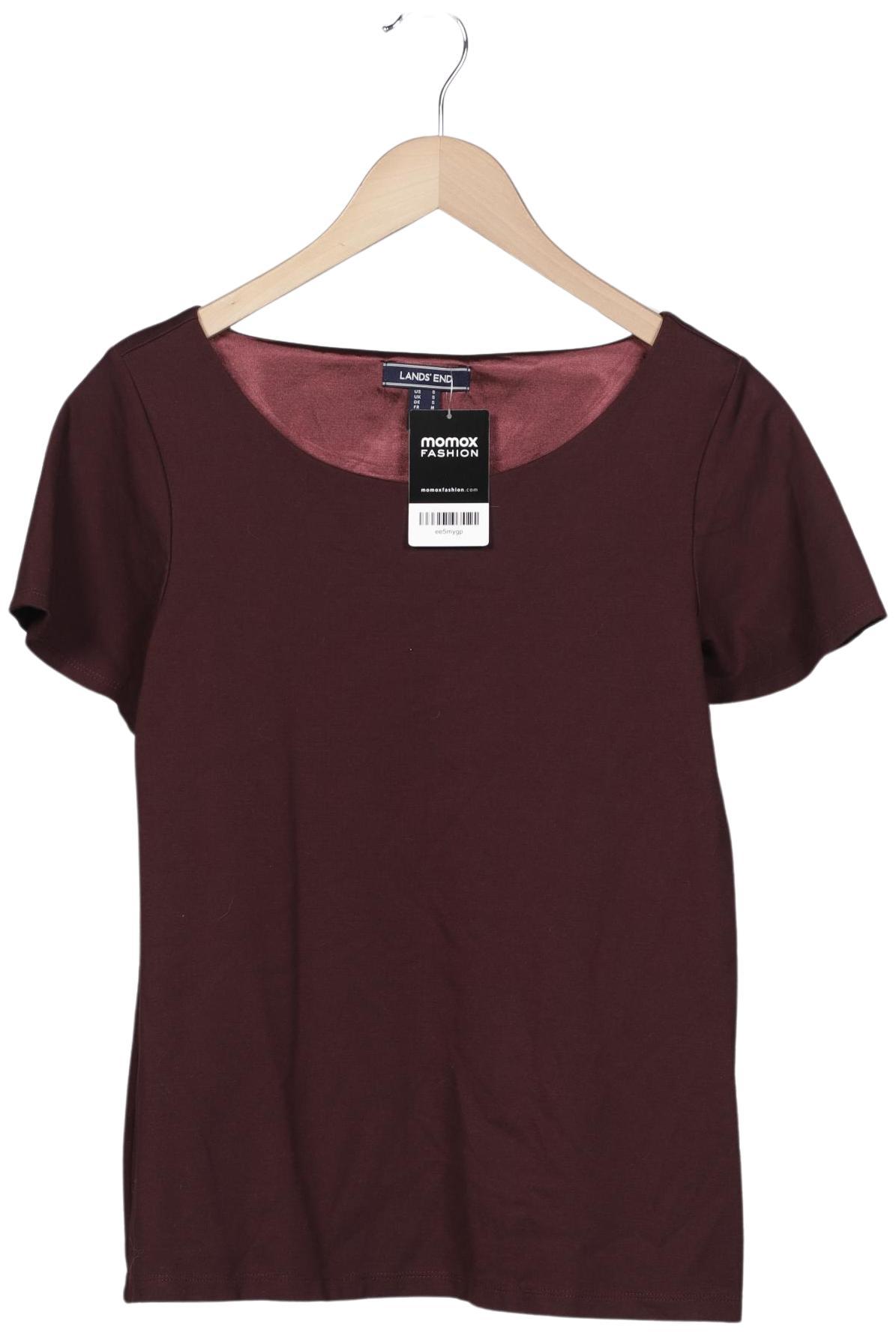 

Lands End Damen T-Shirt, bordeaux, Gr. 36