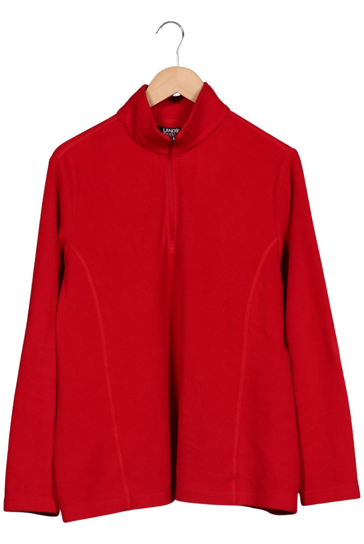 

Lands End Damen Sweatshirt, rot, Gr. 42