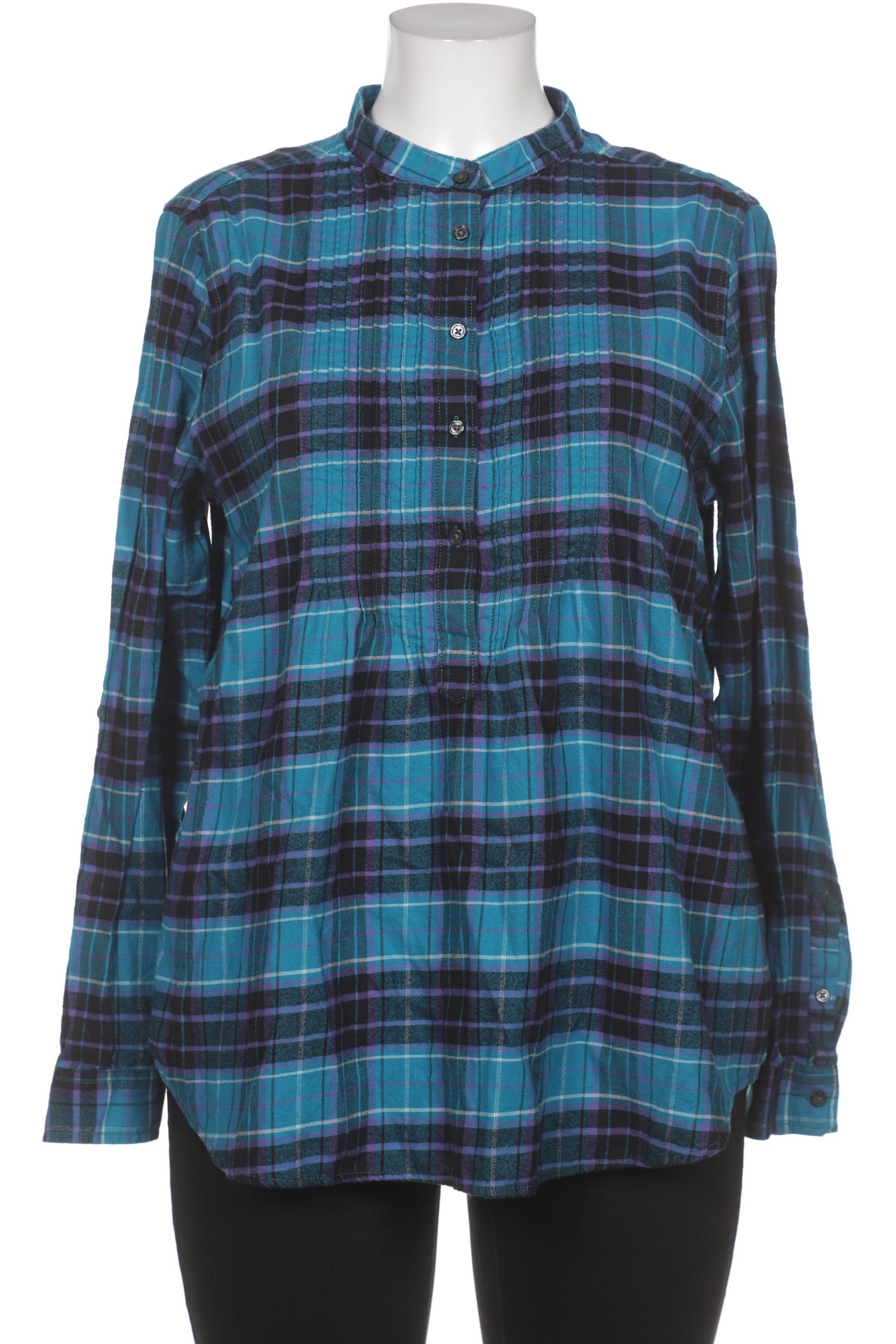 

Lands End Damen Bluse, blau, Gr. 46