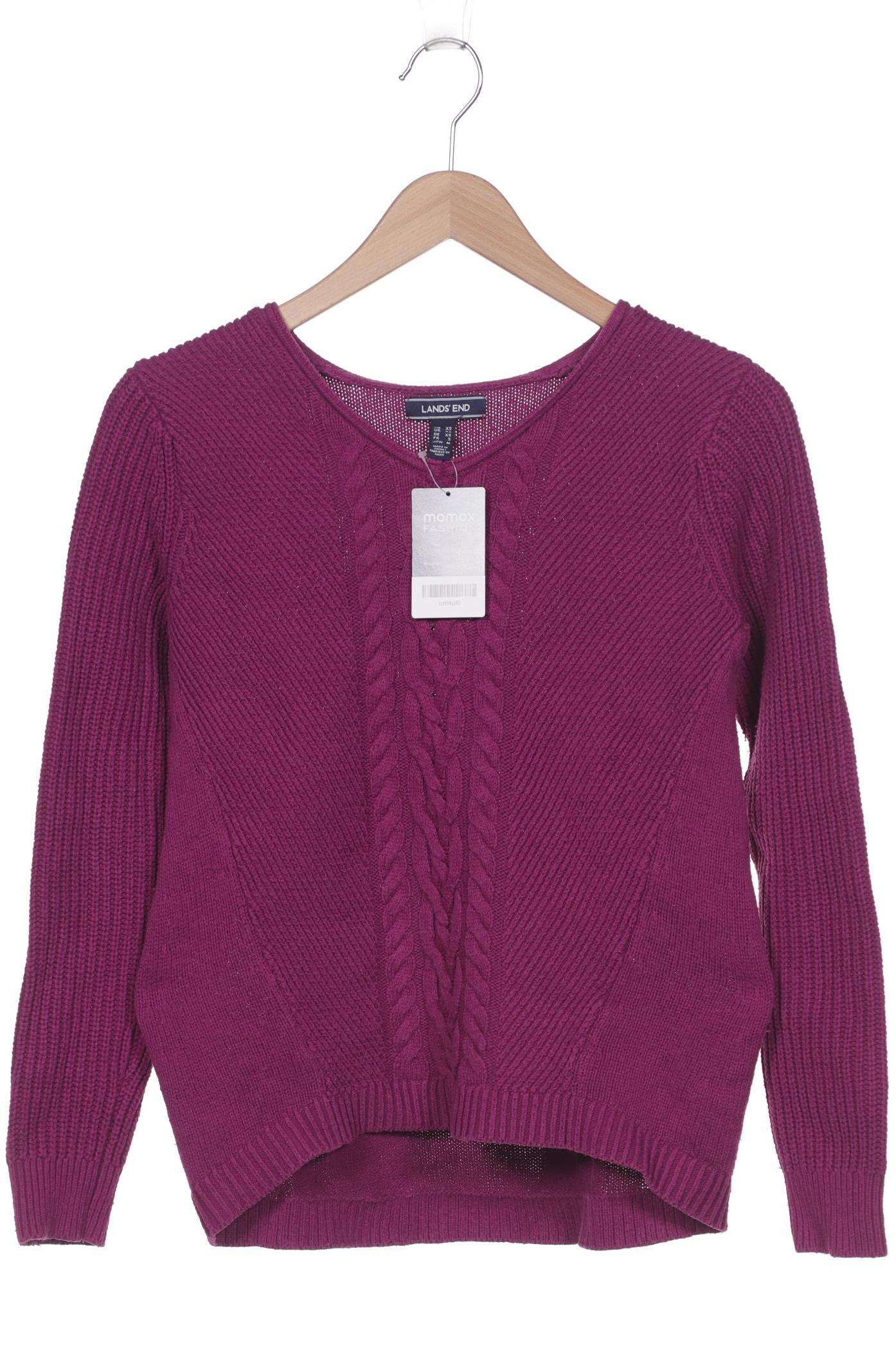 

Lands End Damen Pullover, pink, Gr. 34