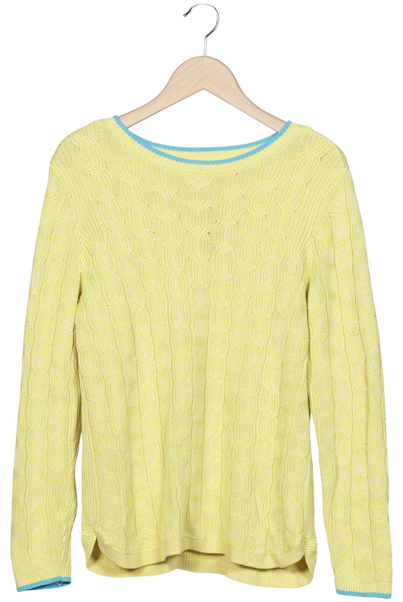 

Lands End Damen Pullover, gelb, Gr. 38