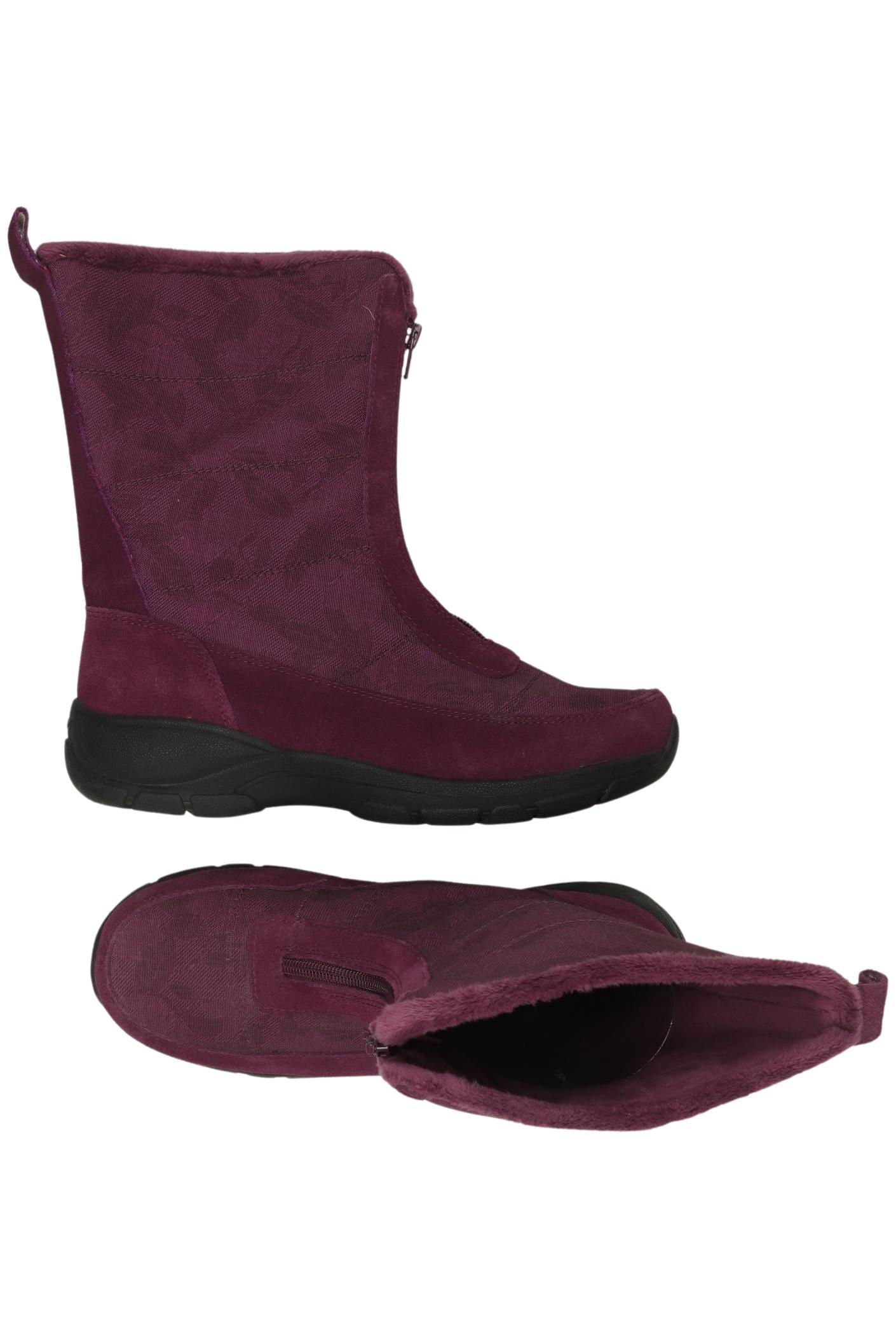 

Lands End Damen Stiefelette, flieder, Gr. 40