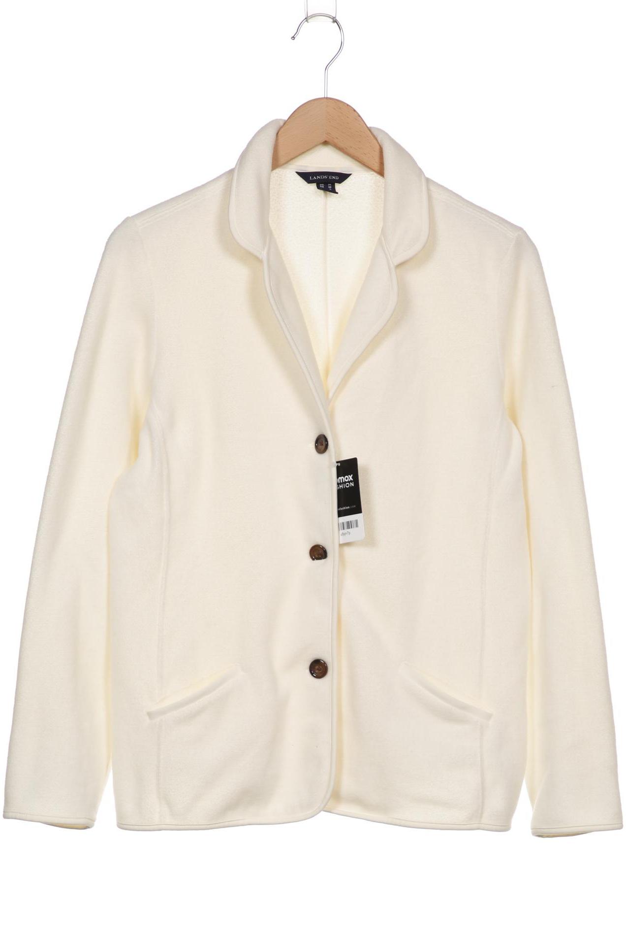 

Lands End Damen Strickjacke, cremeweiß, Gr. 38