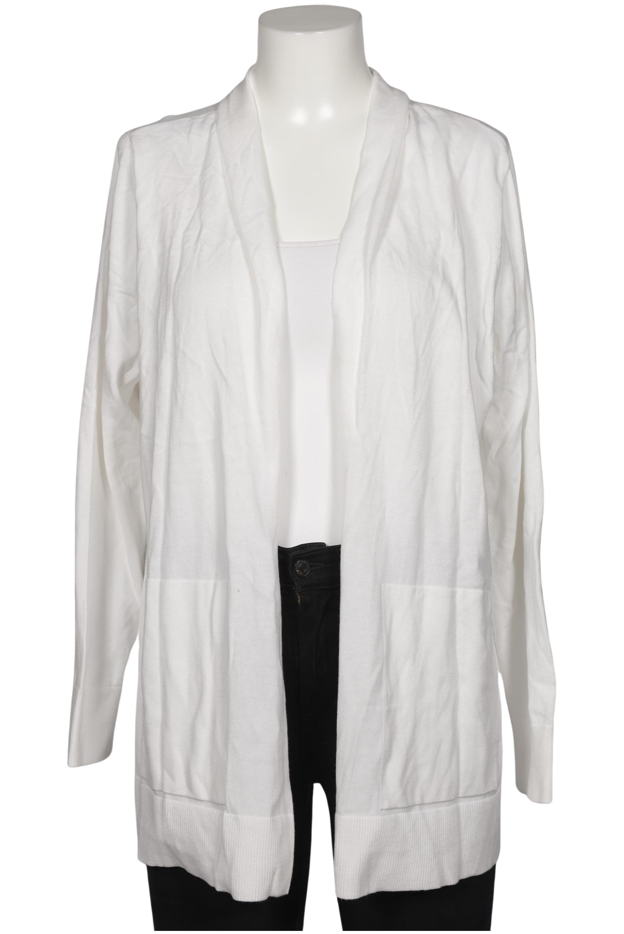 

Lands End Damen Strickjacke, weiß, Gr. 42