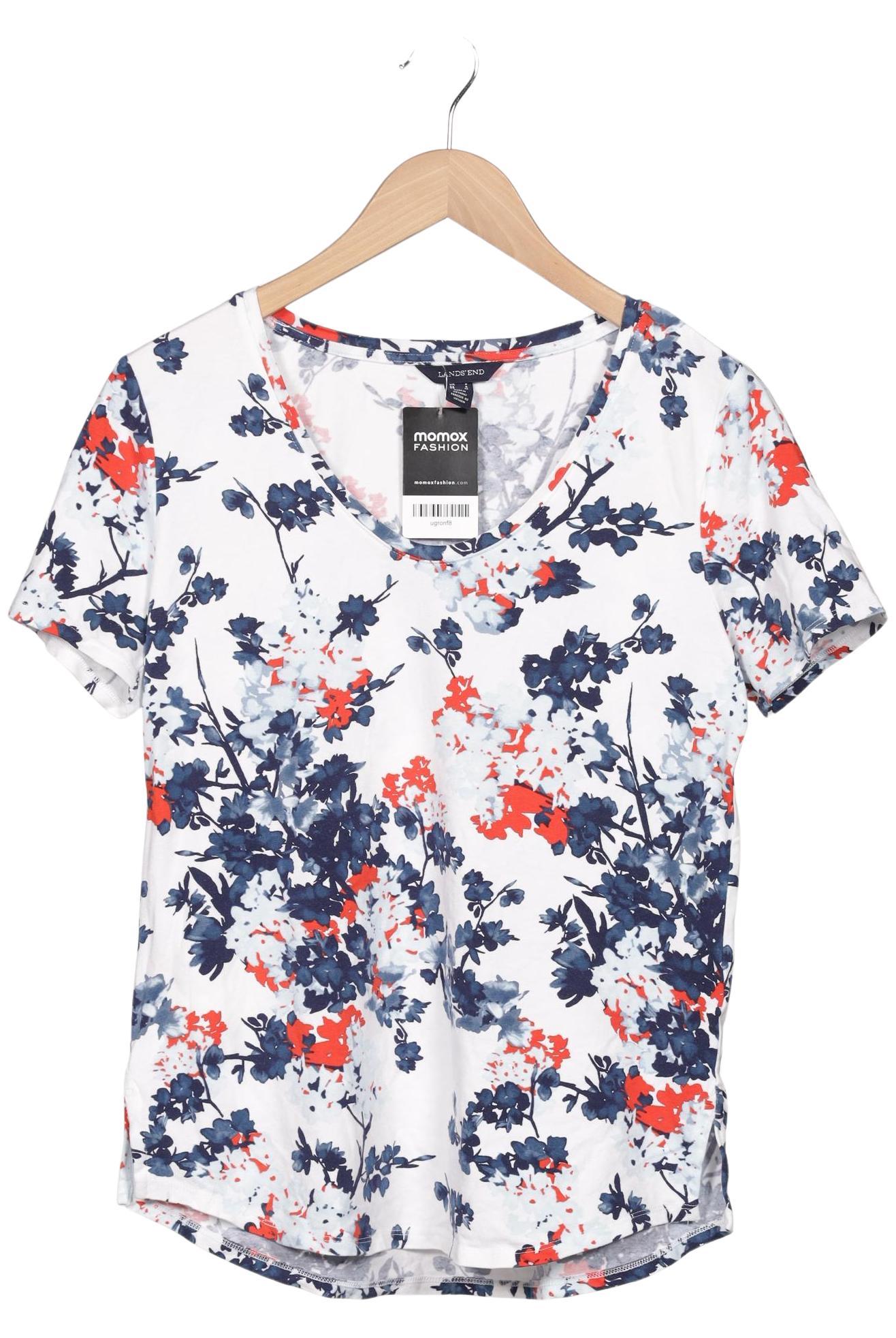 

Lands End Damen T-Shirt, weiß, Gr. 36