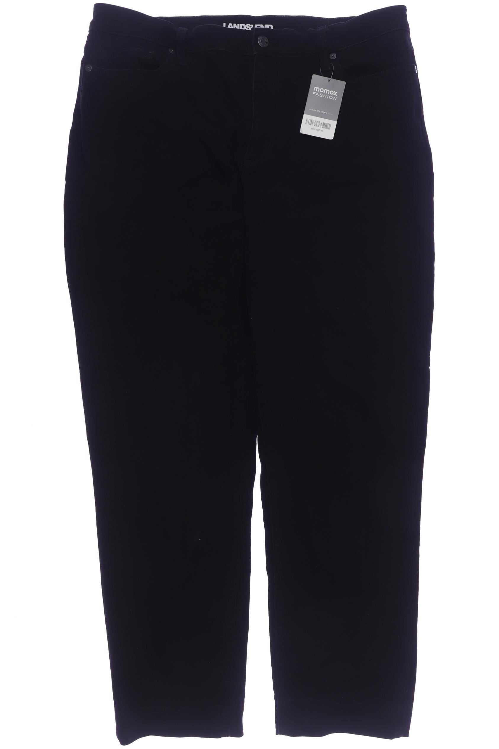 

Lands End Damen Jeans, schwarz, Gr. 46