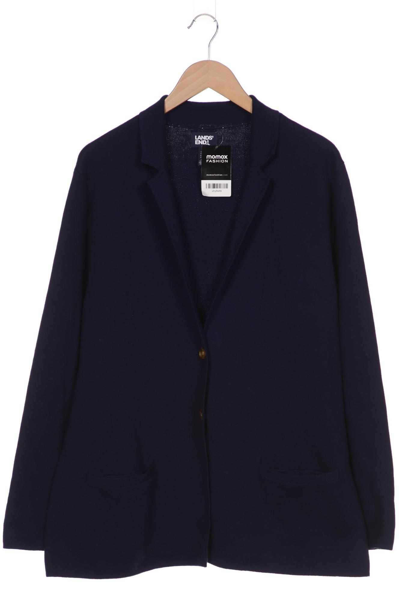 

Lands End Damen Strickjacke, marineblau, Gr. 44