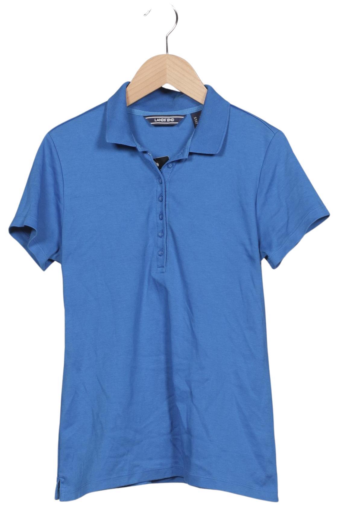 

Lands End Damen Poloshirt, blau, Gr. 34