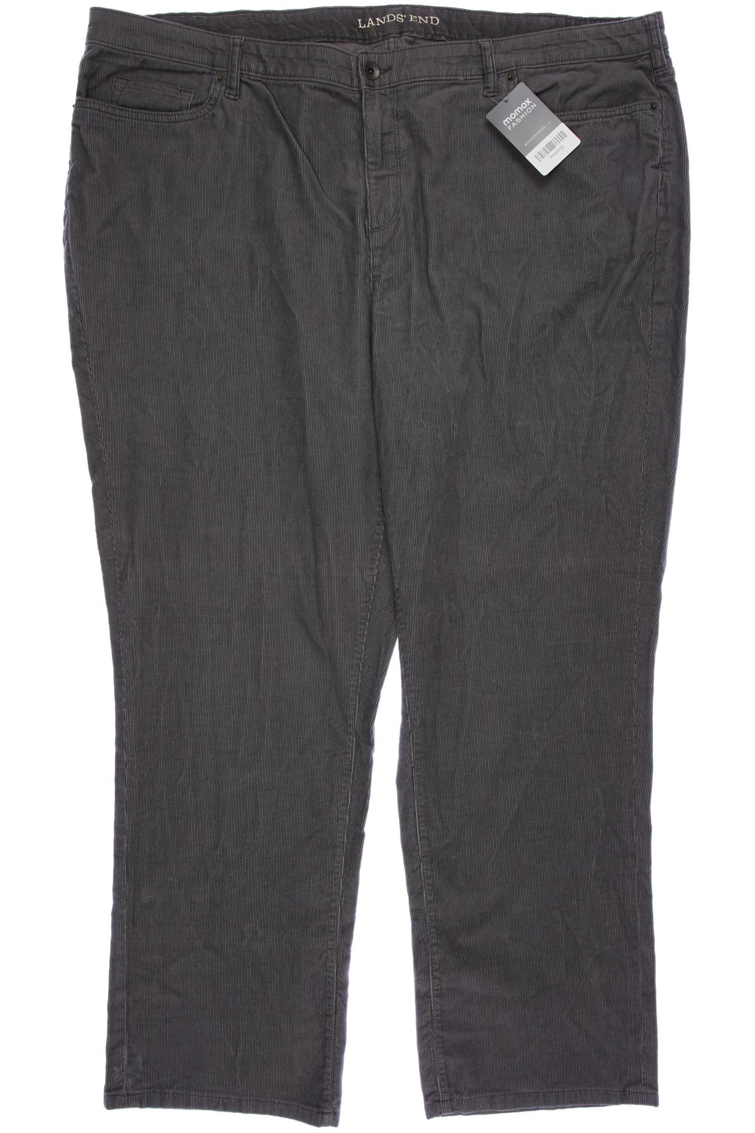 

Lands End Damen Stoffhose, grau, Gr. 56