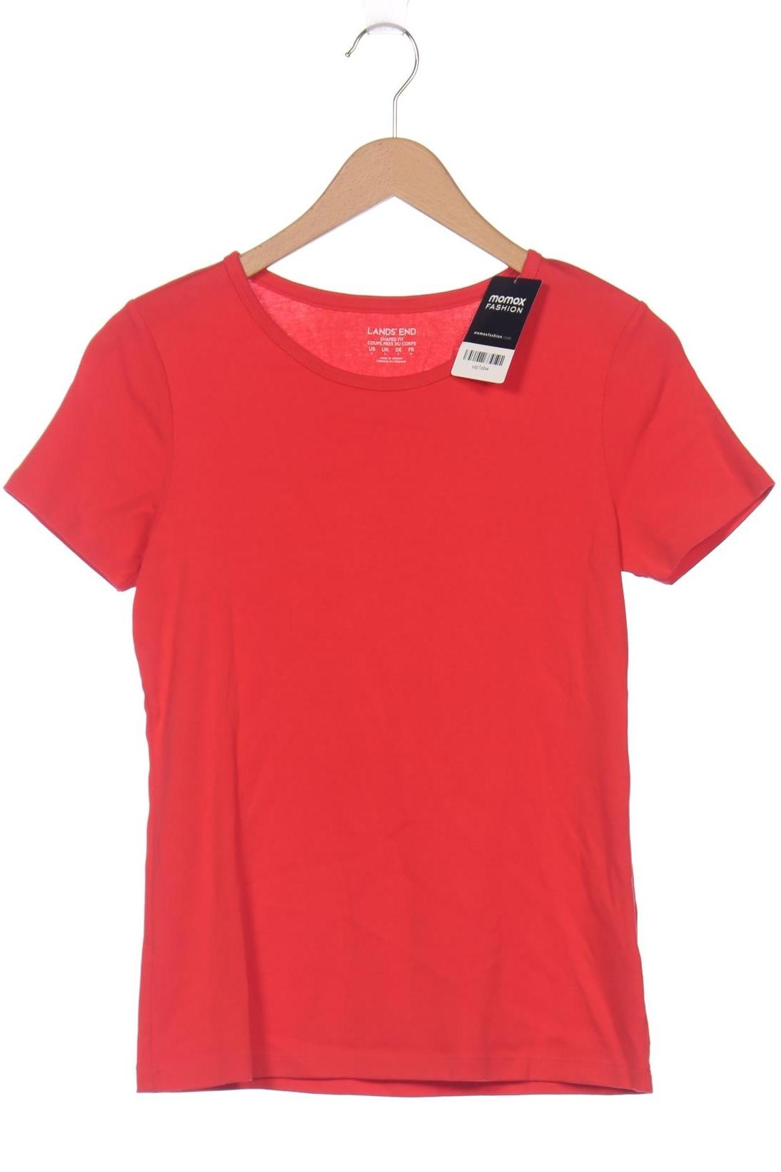 

Lands End Damen T-Shirt, rot, Gr. 36