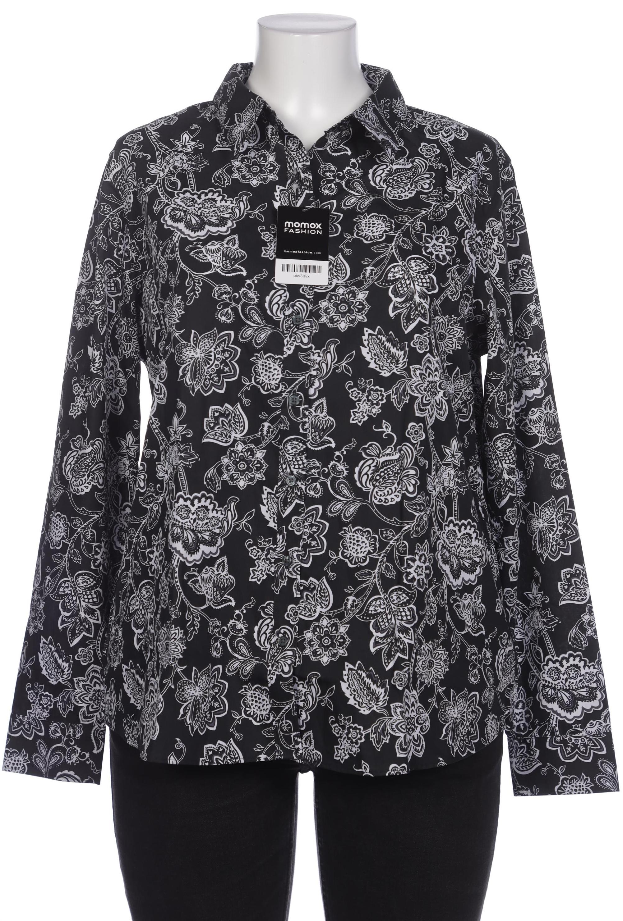 

Lands End Damen Bluse, schwarz, Gr. 46