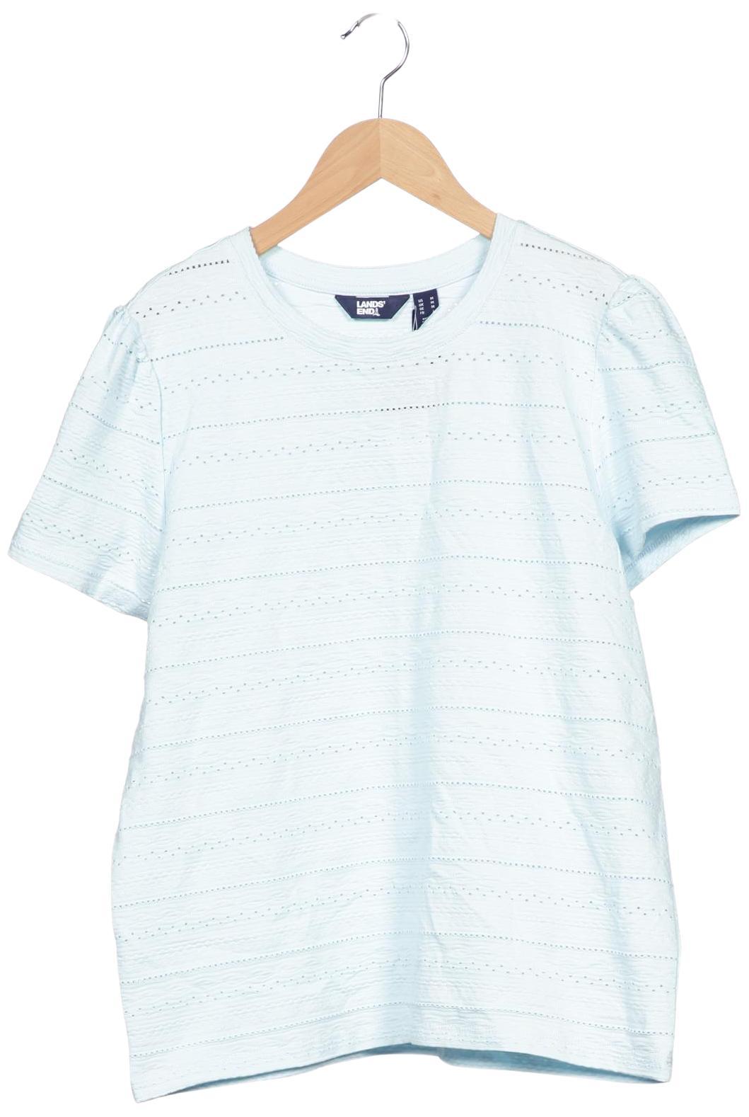 

Lands End Damen T-Shirt, hellblau, Gr. 38