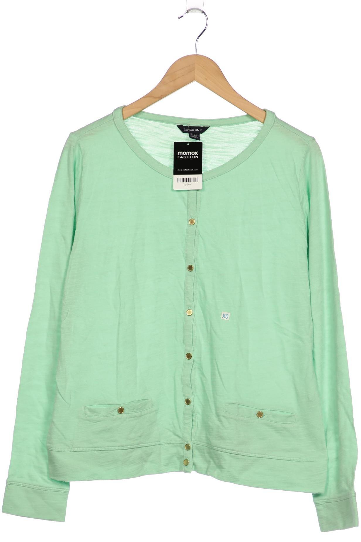 

Lands End Damen Sweatshirt, hellgrün, Gr. 44