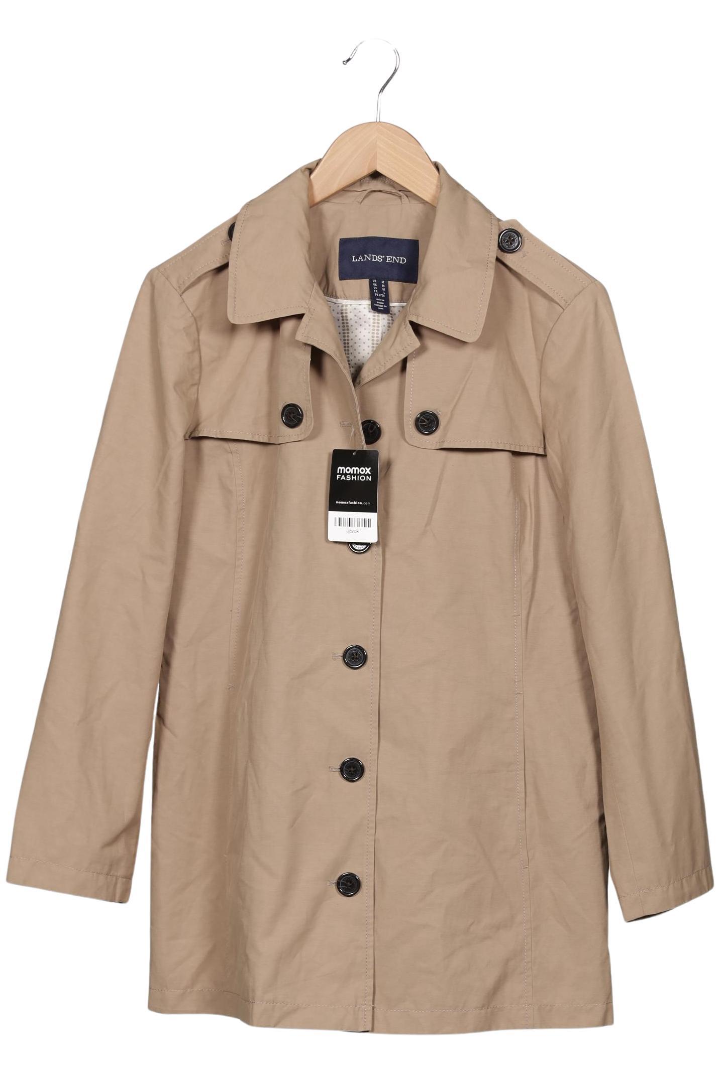 

Lands End Damen Mantel, beige, Gr. 38