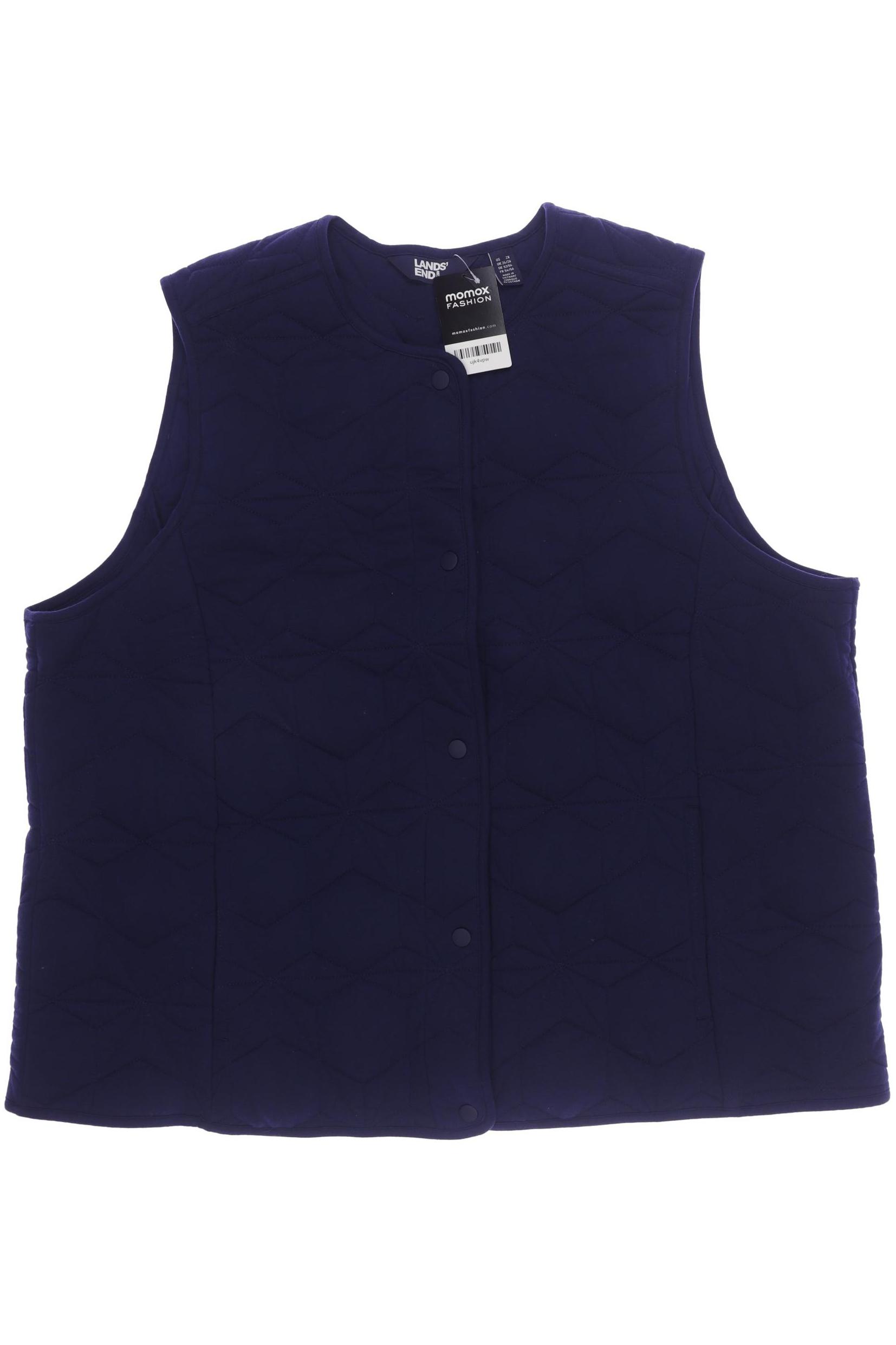 

Lands End Damen Weste, blau, Gr. 52