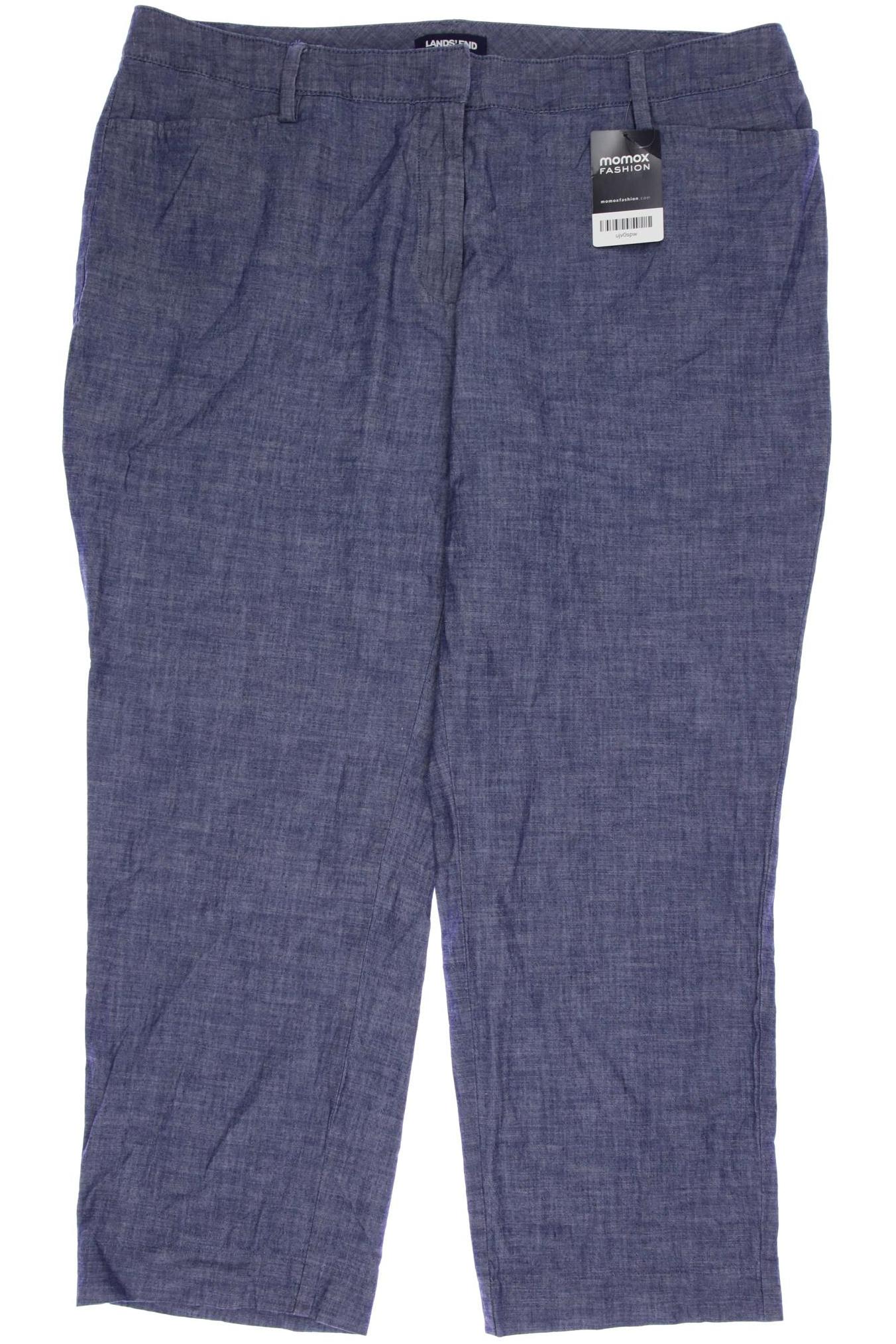 

Lands End Damen Stoffhose, blau, Gr. 46