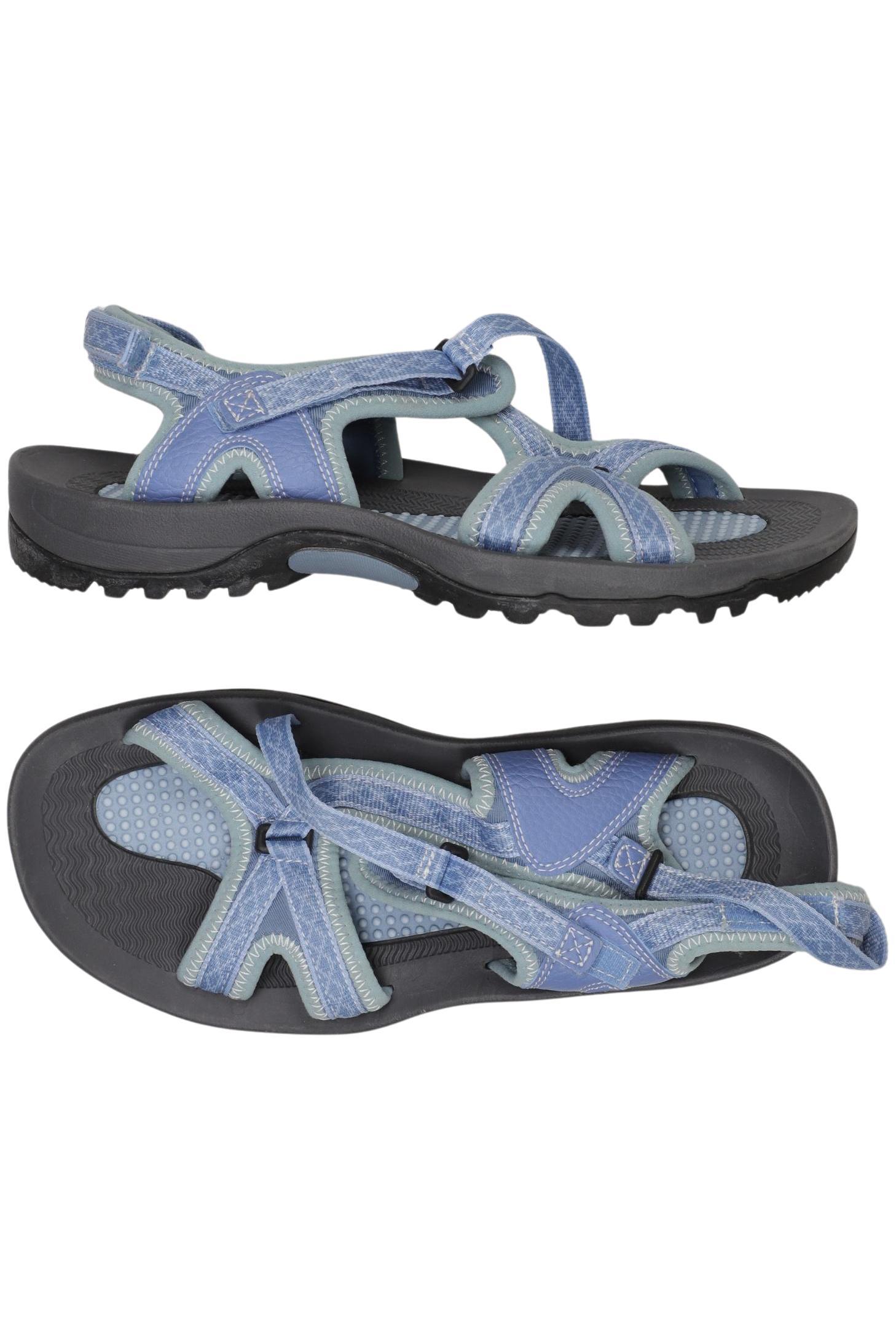 

Lands End Damen Sandale, hellblau, Gr. 38