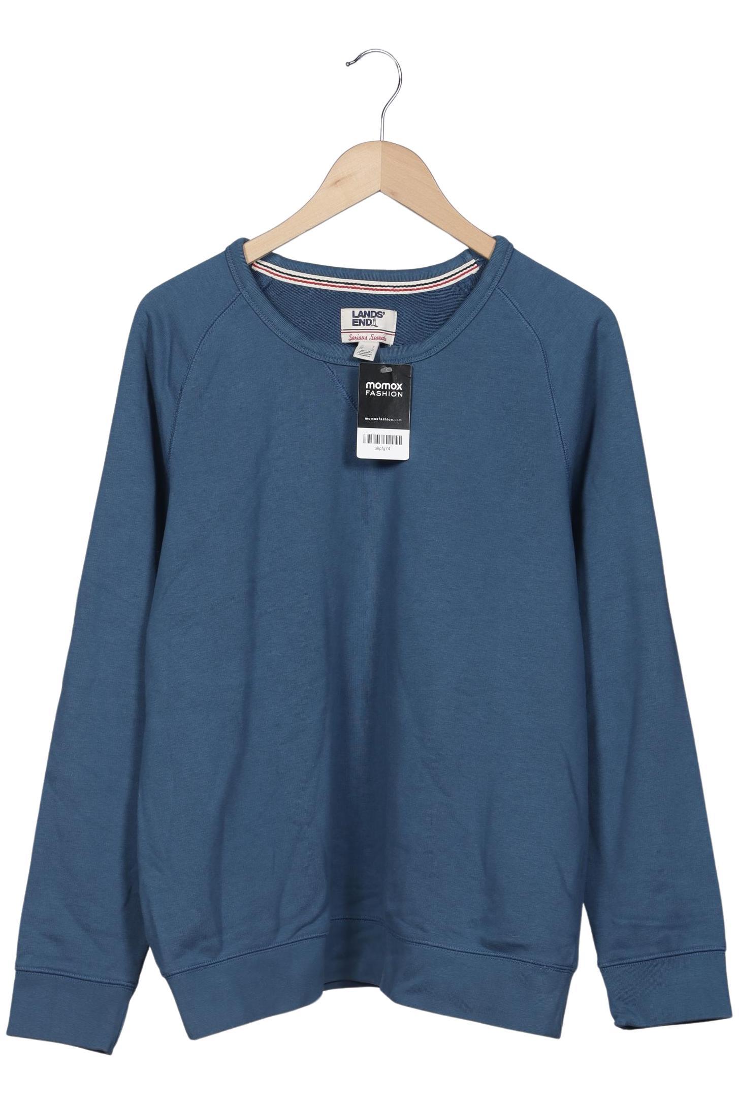

Lands End Damen Sweatshirt, blau, Gr. 42