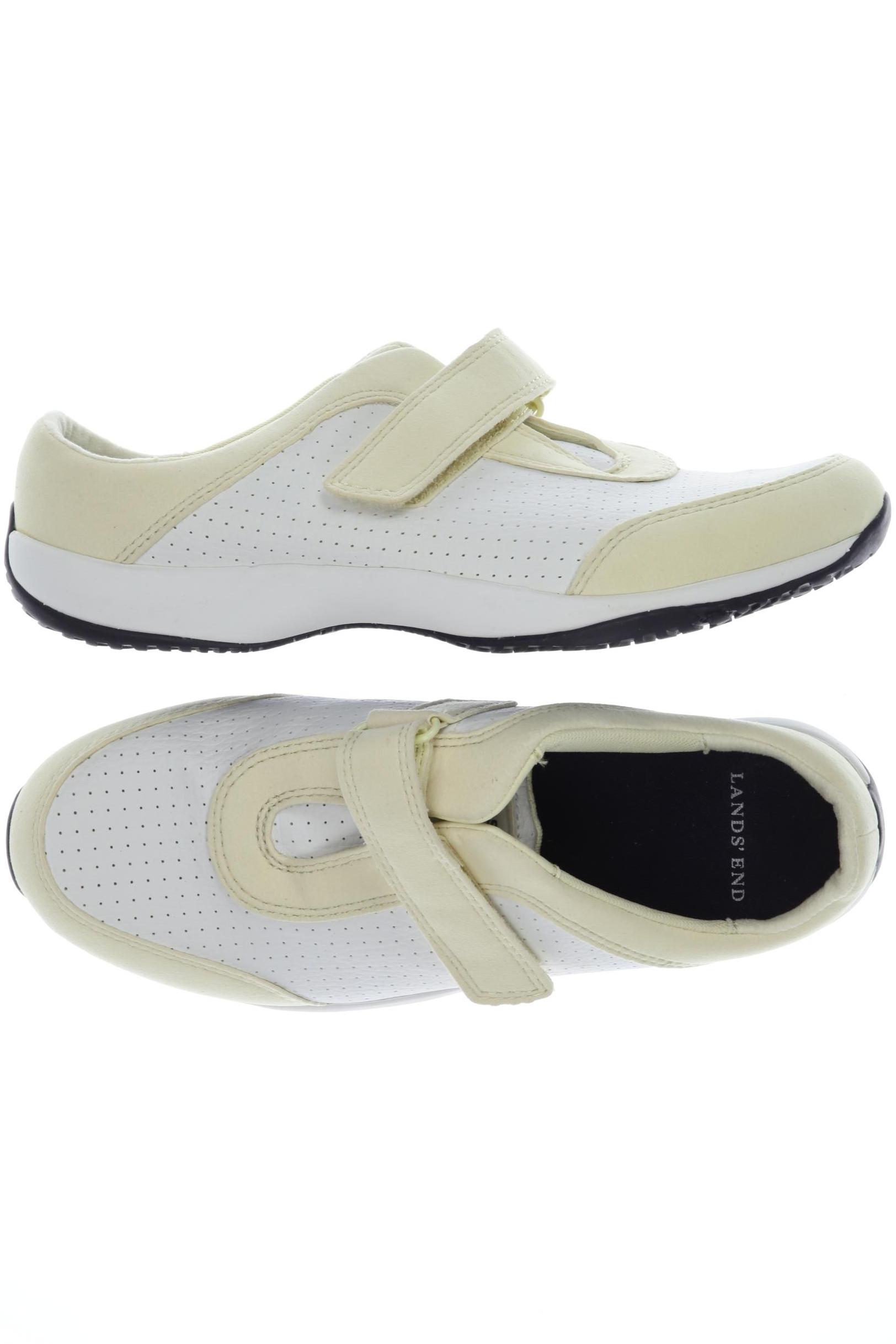

Lands End Damen Sneakers, weiß, Gr. 6
